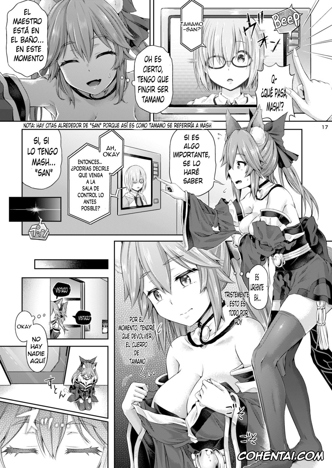 Fate/Grand Order hentai, Gudao | Ritsuka Fujimaru hentai, Tamamo no Mae hentai, Kimi -Tamamo no Mae- ni Naru 1.5 (Fate/Grand Order), pagina 18