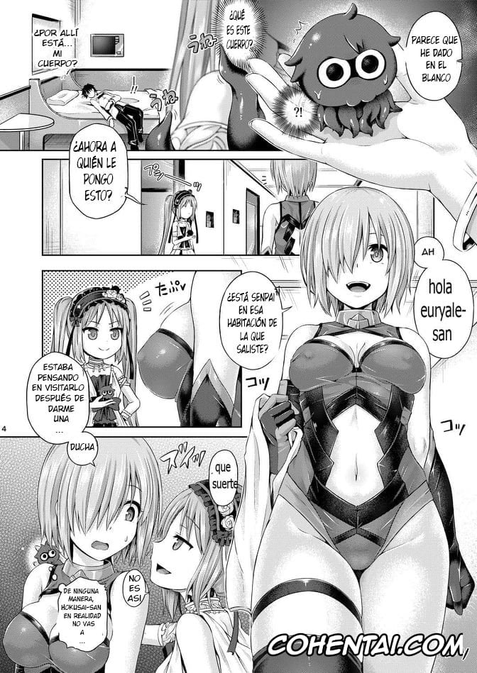 Fate/Grand Order porno, Shielder | Mash Kyrielight porno, Kimi ni Naru (Fate/Grand Order), pagina 5