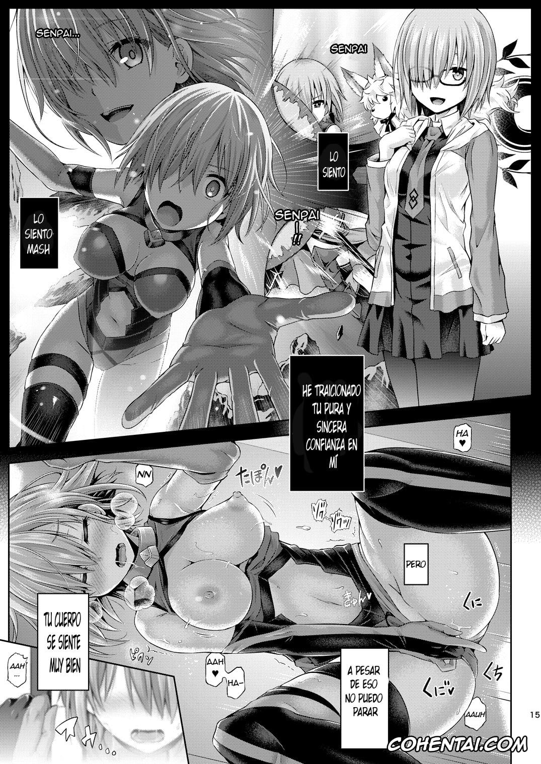 Fate/Grand Order xxx, Shielder | Mash Kyrielight xxx, Kimi ni Naru (Fate/Grand Order), pagina 16
