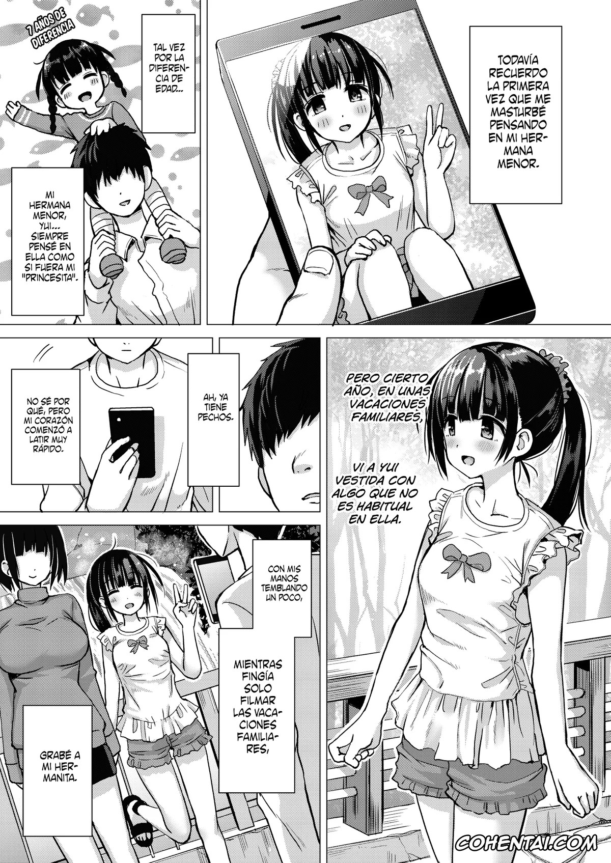 Original hentai, Seisai-ryoku no Takai 7-tsu Shita no Imouto to Kisei Jijitsu o Tsukuru Hon, pagina 3