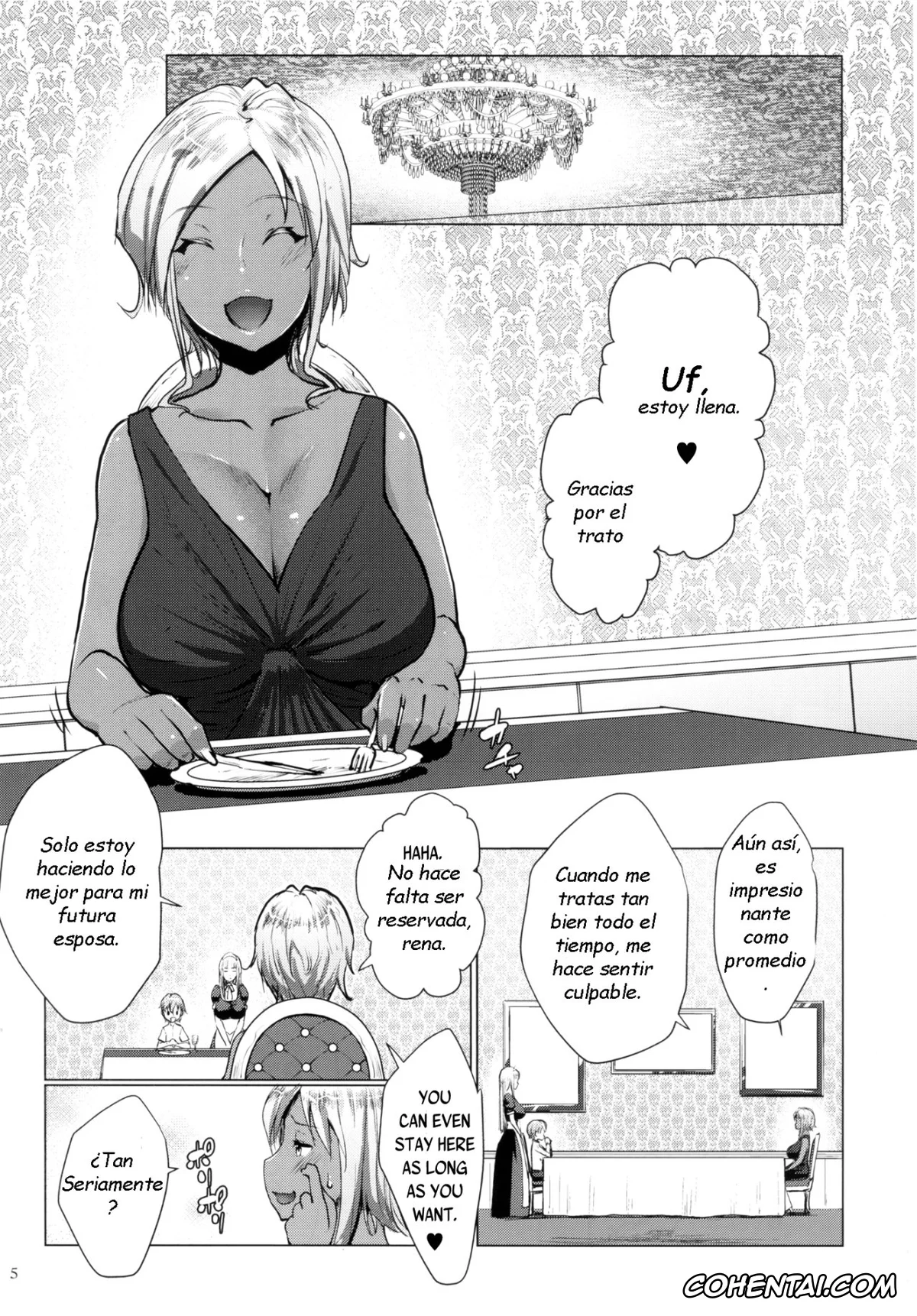 Original hentai, Bocchama wa Kasshoku Gal to Seiso Maid o Haramasetai, pagina 33