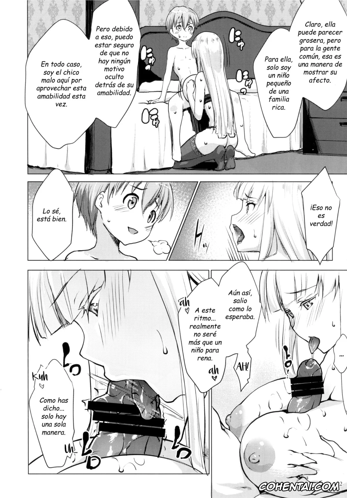 Original xxx, Bocchama wa Kasshoku Gal to Seiso Maid o Haramasetai, pagina 40