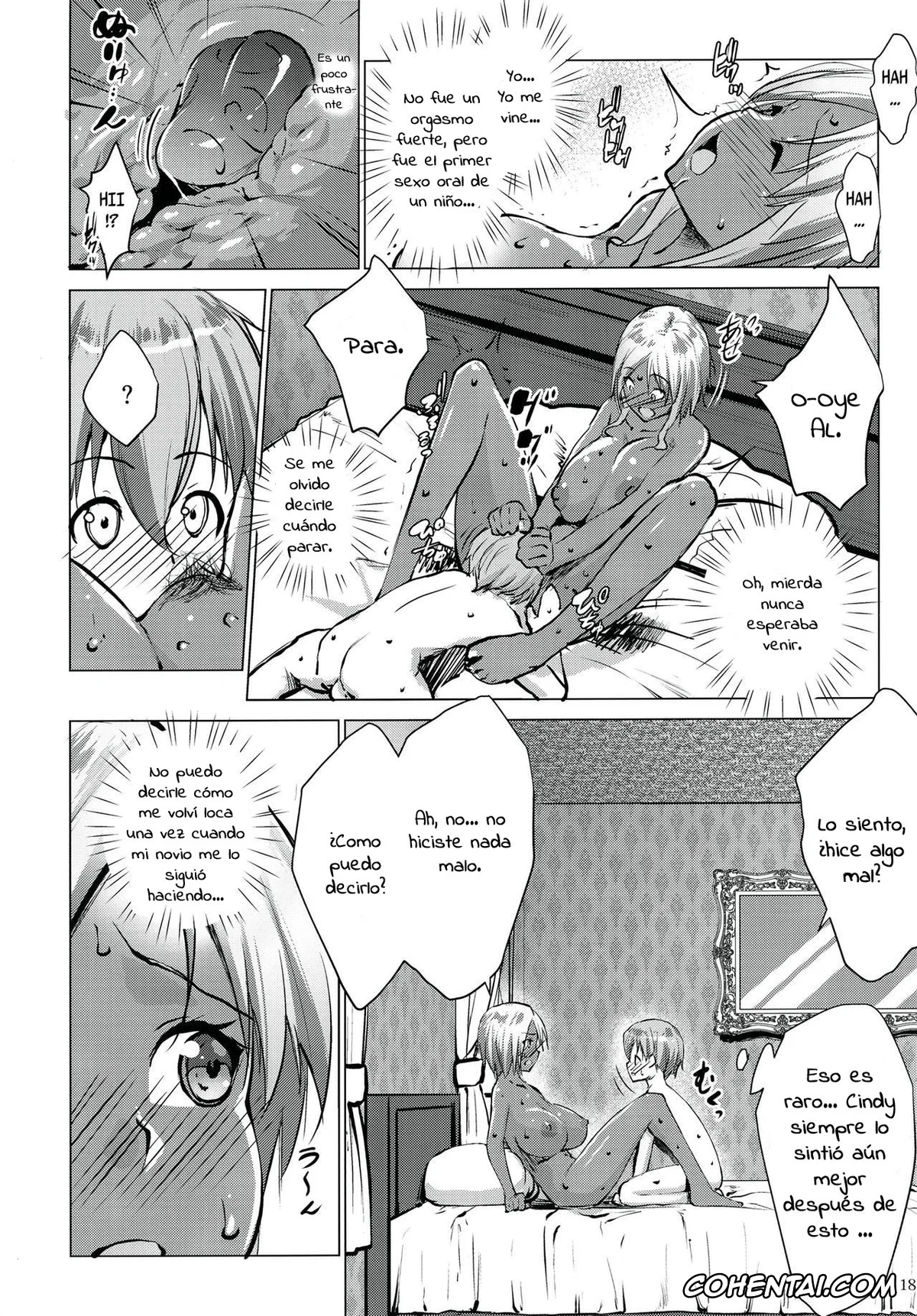 Original porno, Bocchama wa Kasshoku Gal to Seiso Maid o Haramasetai, pagina 77