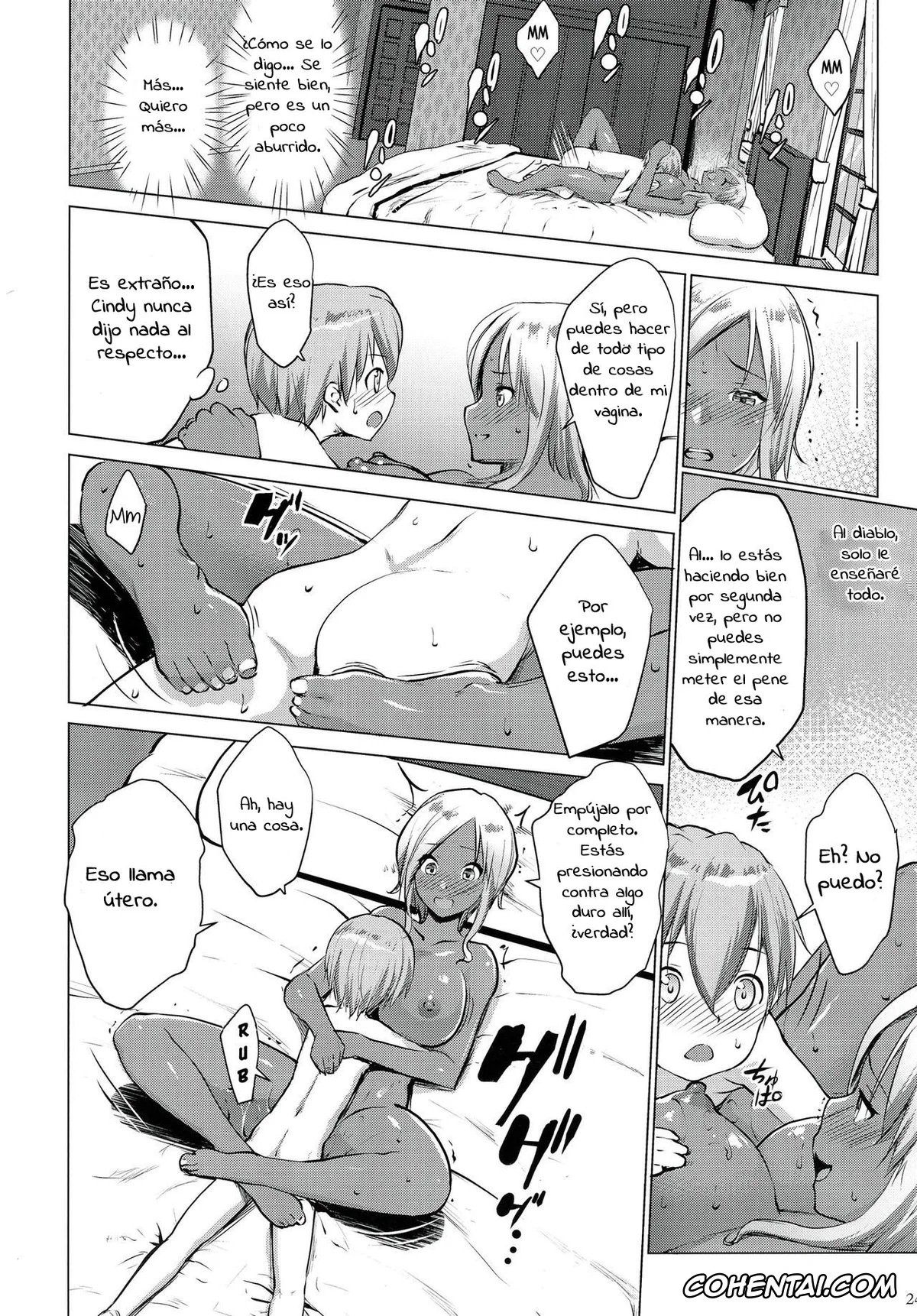 Original porno, Bocchama wa Kasshoku Gal to Seiso Maid o Haramasetai, pagina 83