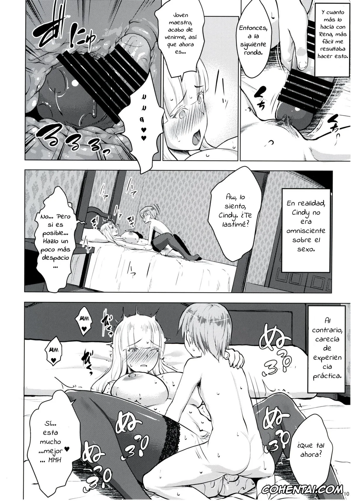 Original hentai, Bocchama wa Kasshoku Gal to Seiso Maid o Haramasetai, pagina 99