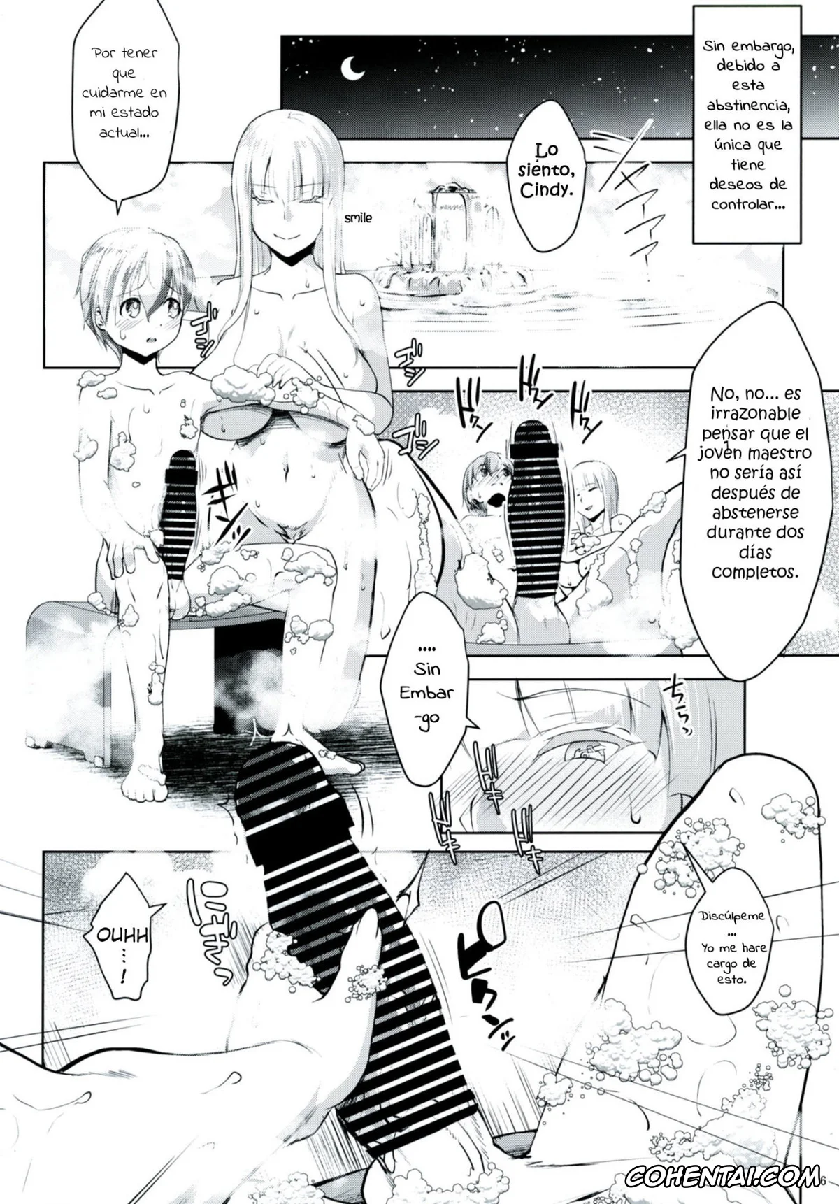 Original hentai, Bocchama wa Kasshoku Gal to Seiso Maid o Haramasetai, pagina 123