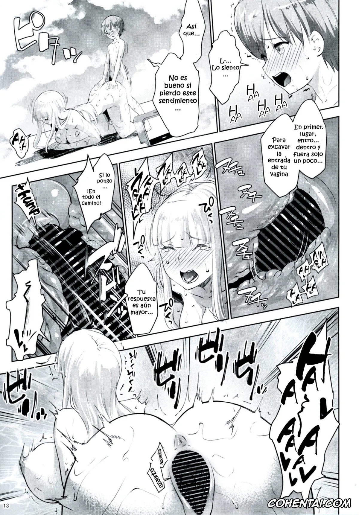 Original xxx, Bocchama wa Kasshoku Gal to Seiso Maid o Haramasetai, pagina 130
