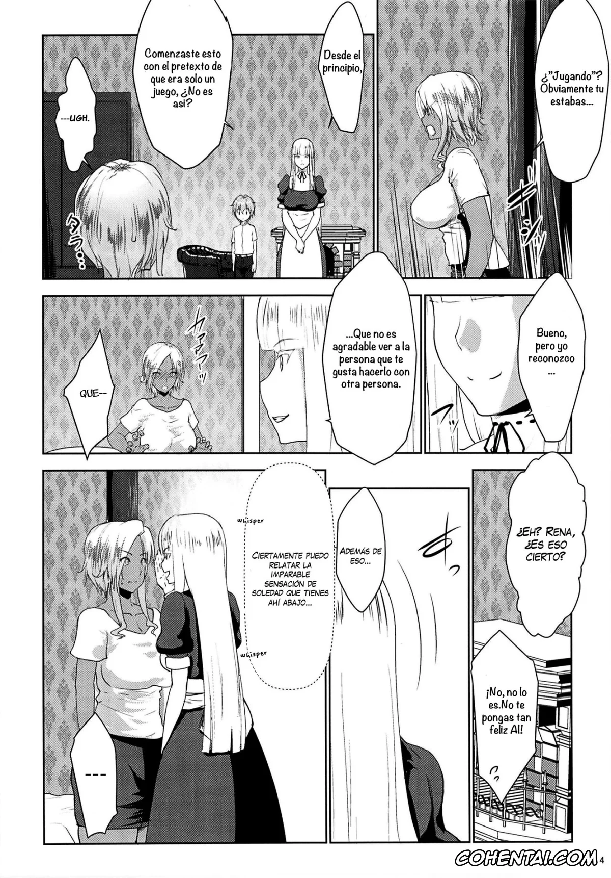 Original porno, Bocchama wa Kasshoku Gal to Seiso Maid o Haramasetai, pagina 149