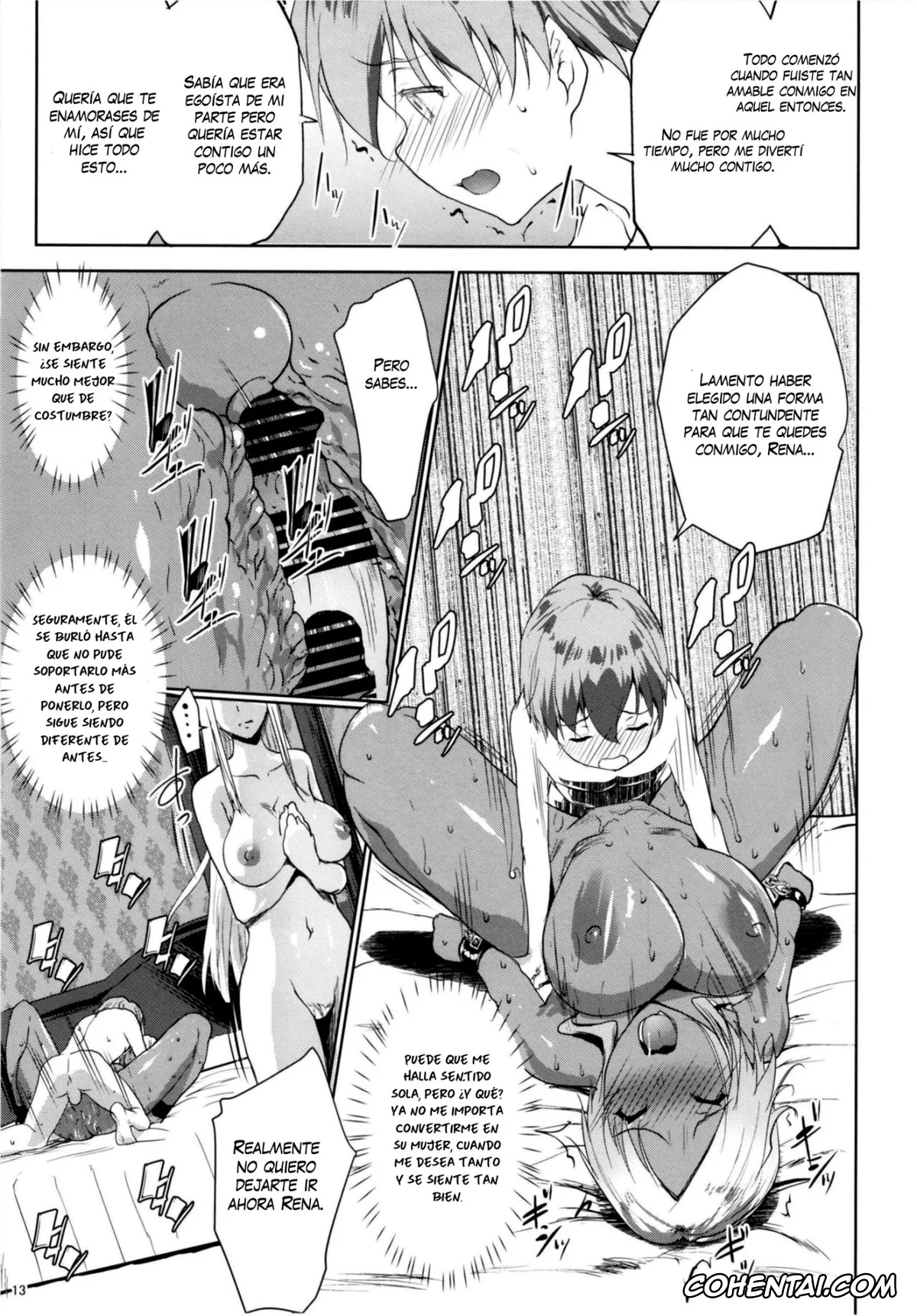 Original porno, Bocchama wa Kasshoku Gal to Seiso Maid o Haramasetai, pagina 158