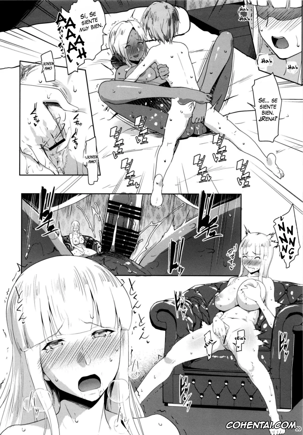 Original hentai, Bocchama wa Kasshoku Gal to Seiso Maid o Haramasetai, pagina 165