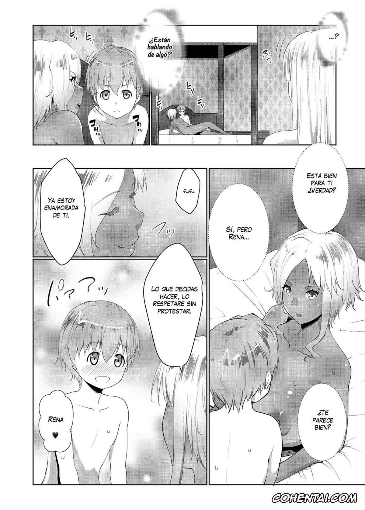 Original porno, Bocchama wa Kasshoku Gal to Seiso Maid o Haramasetai, pagina 173