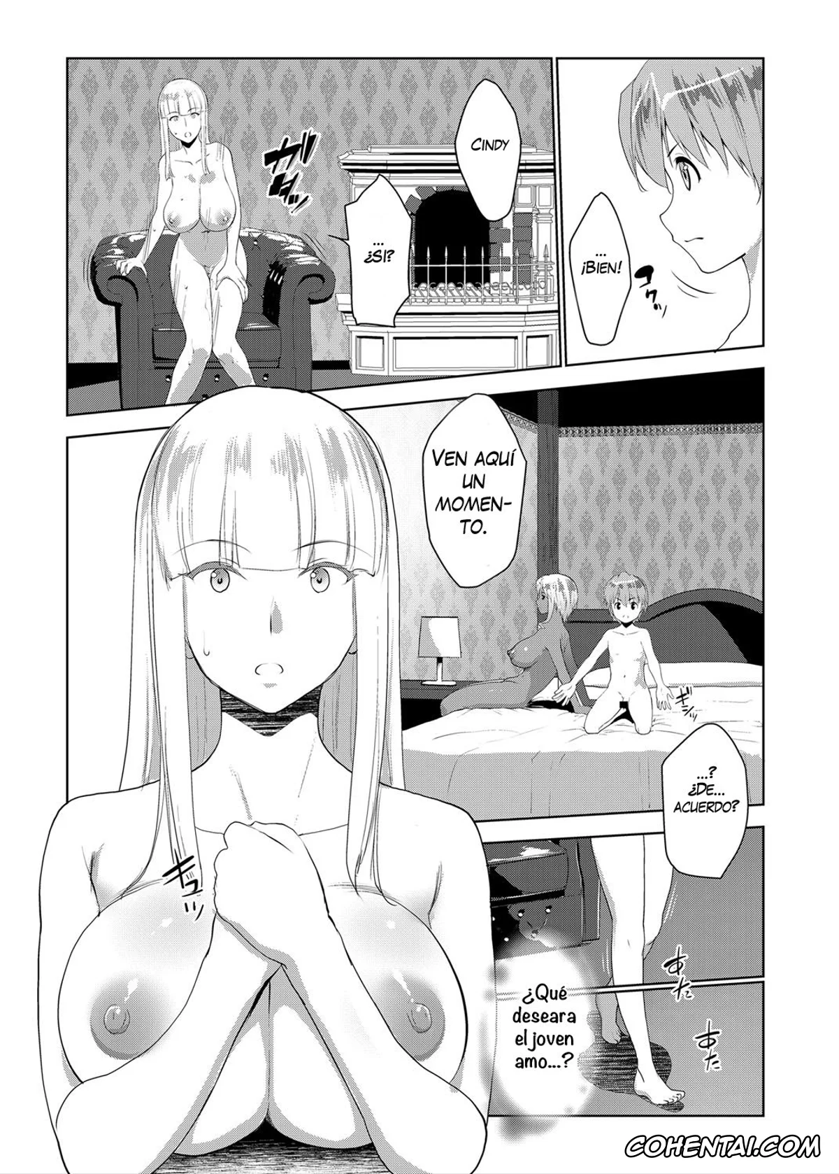 Original hentai, Bocchama wa Kasshoku Gal to Seiso Maid o Haramasetai, pagina 174