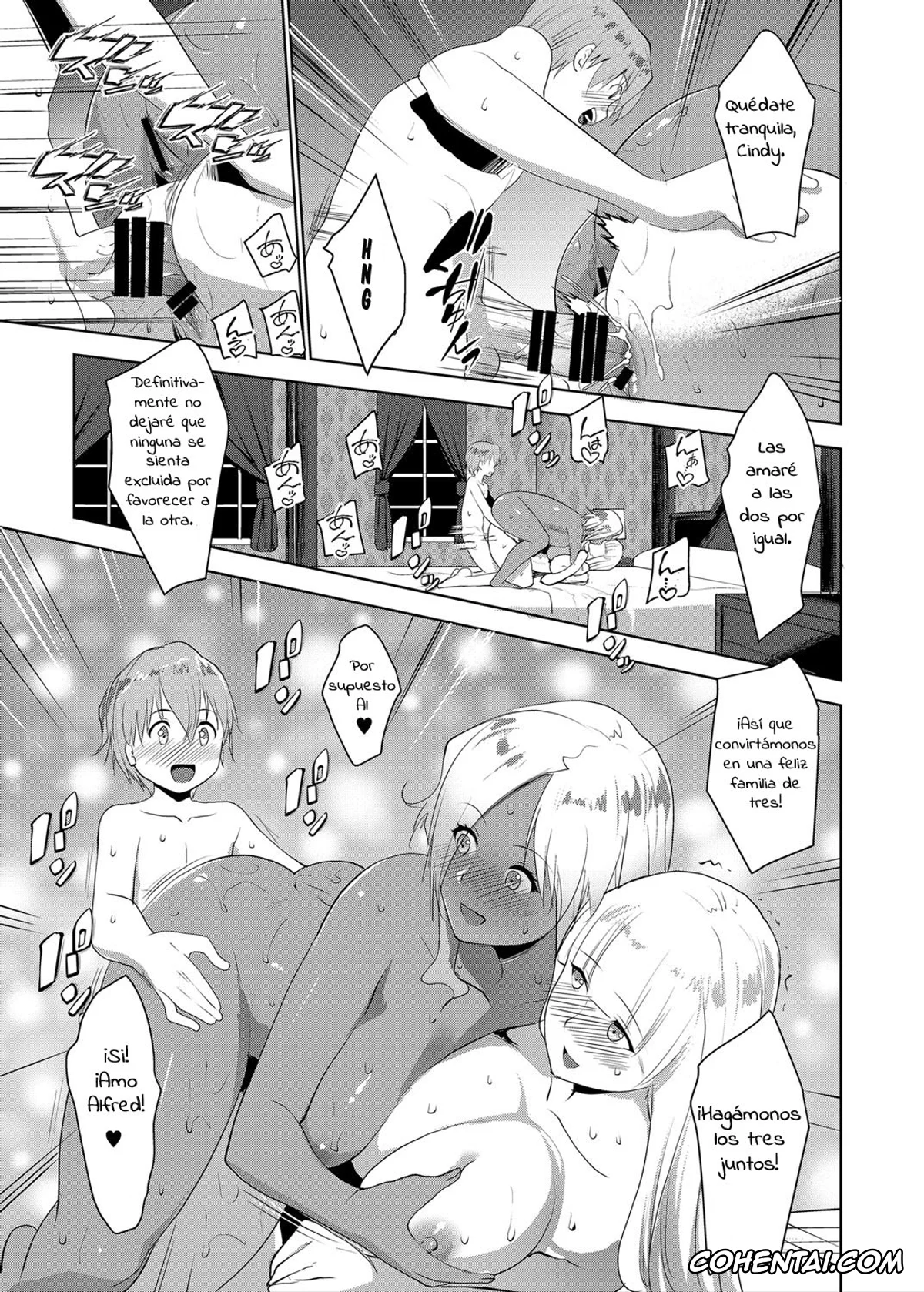 Original porno, Bocchama wa Kasshoku Gal to Seiso Maid o Haramasetai, pagina 188
