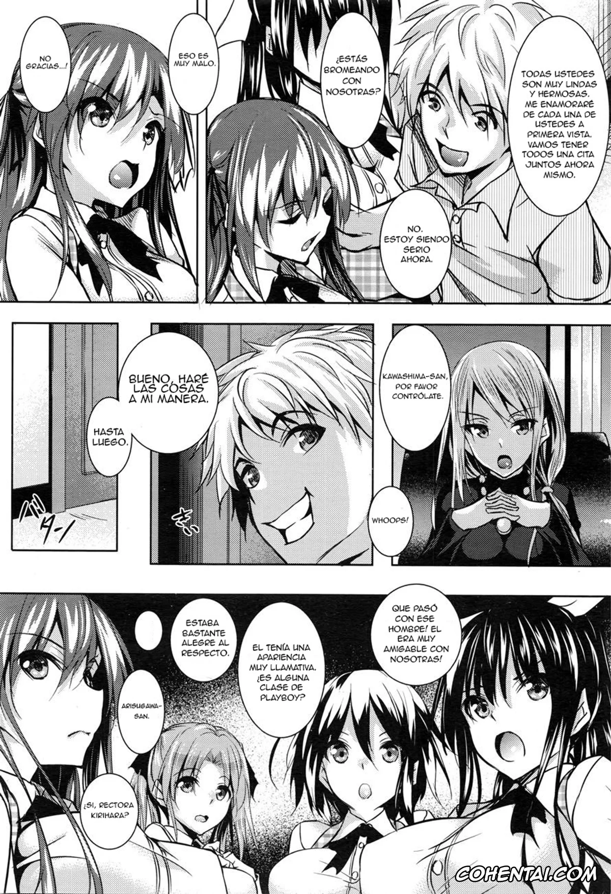 Revistas xxx, COMIC Megastore Alpha xxx, Saint Yurigaoka Jogakuen Seido-kai (COMIC Megastore Alpha 2016-02), pagina 4