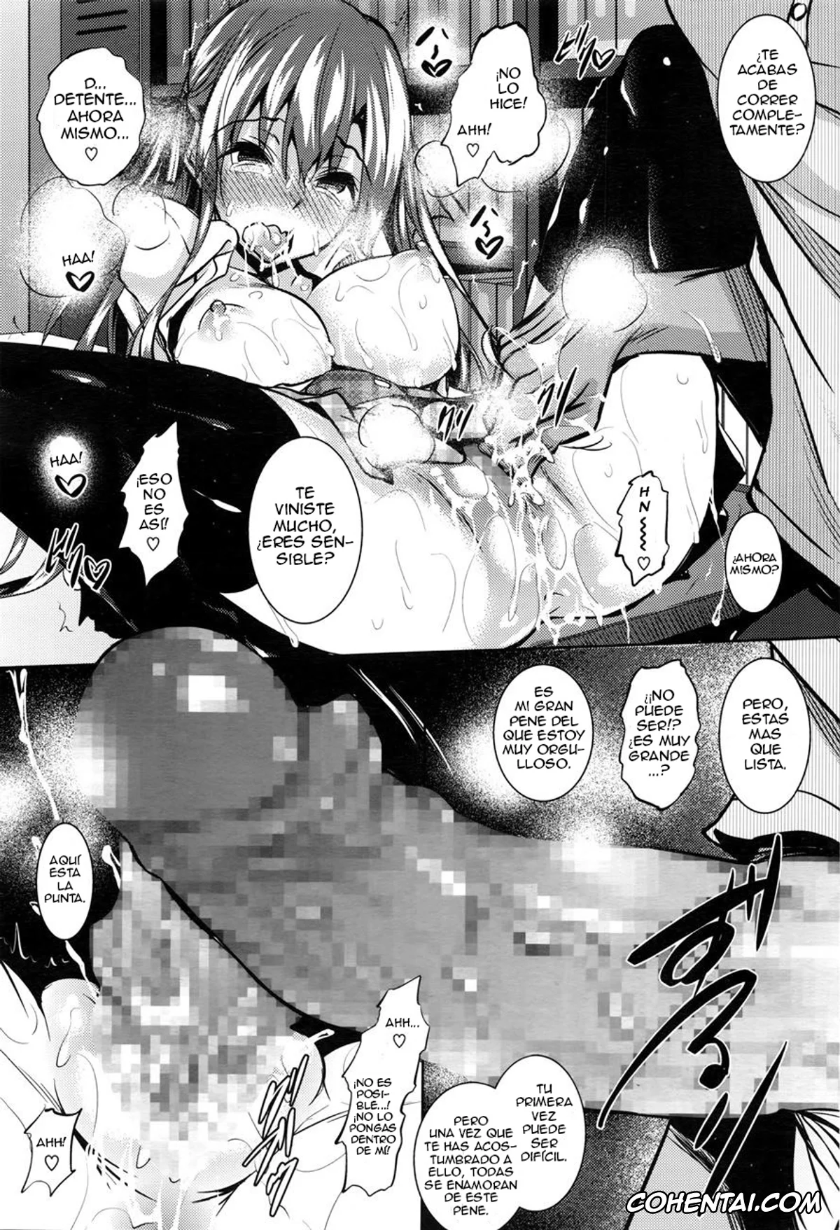 Revistas hentai, COMIC Megastore Alpha hentai, Saint Yurigaoka Jogakuen Seido-kai (COMIC Megastore Alpha 2016-02), pagina 18