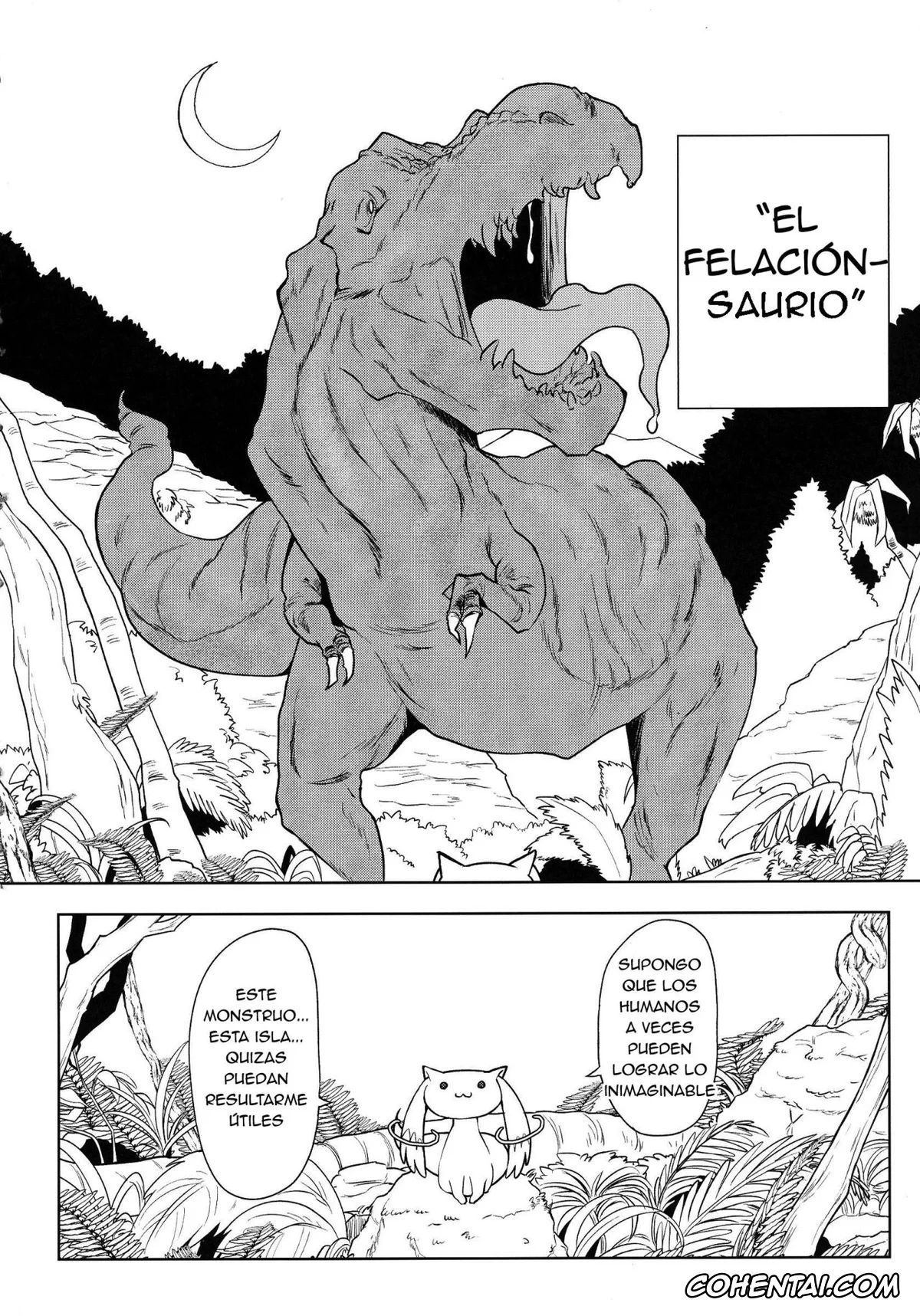 Puella Magi Madoka Magica xxx, Kyouko Sakura xxx, Sayaka Miki xxx, Fellatiosaurus VS Mahou Shoujo Zenpen (Puella Magi Madoka Magica), pagina 4
