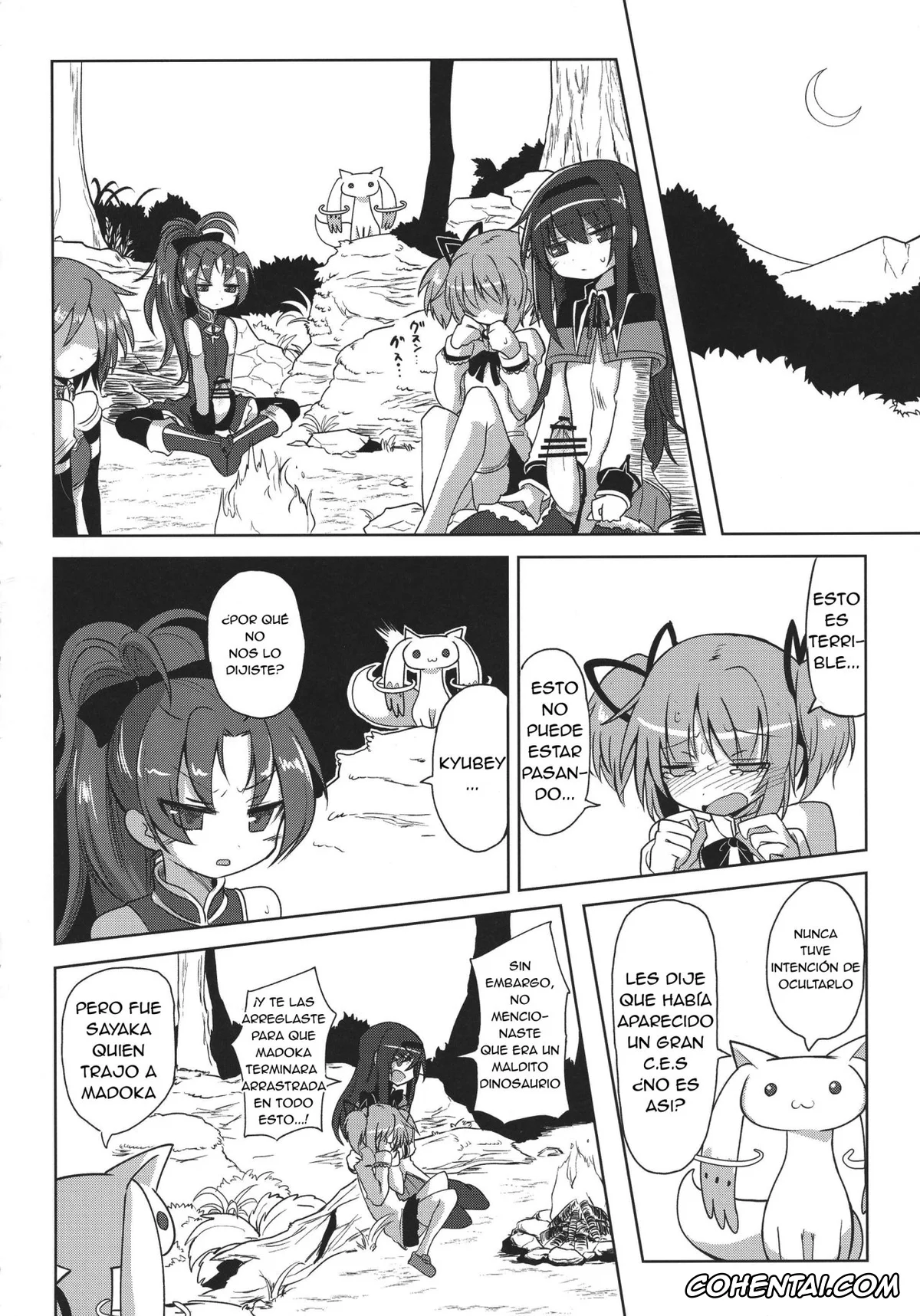 Puella Magi Madoka Magica porno, Kyouko Sakura porno, Sayaka Miki porno, Fellatiosaurus VS Mahou Shoujo Zenpen (Puella Magi Madoka Magica), pagina 14