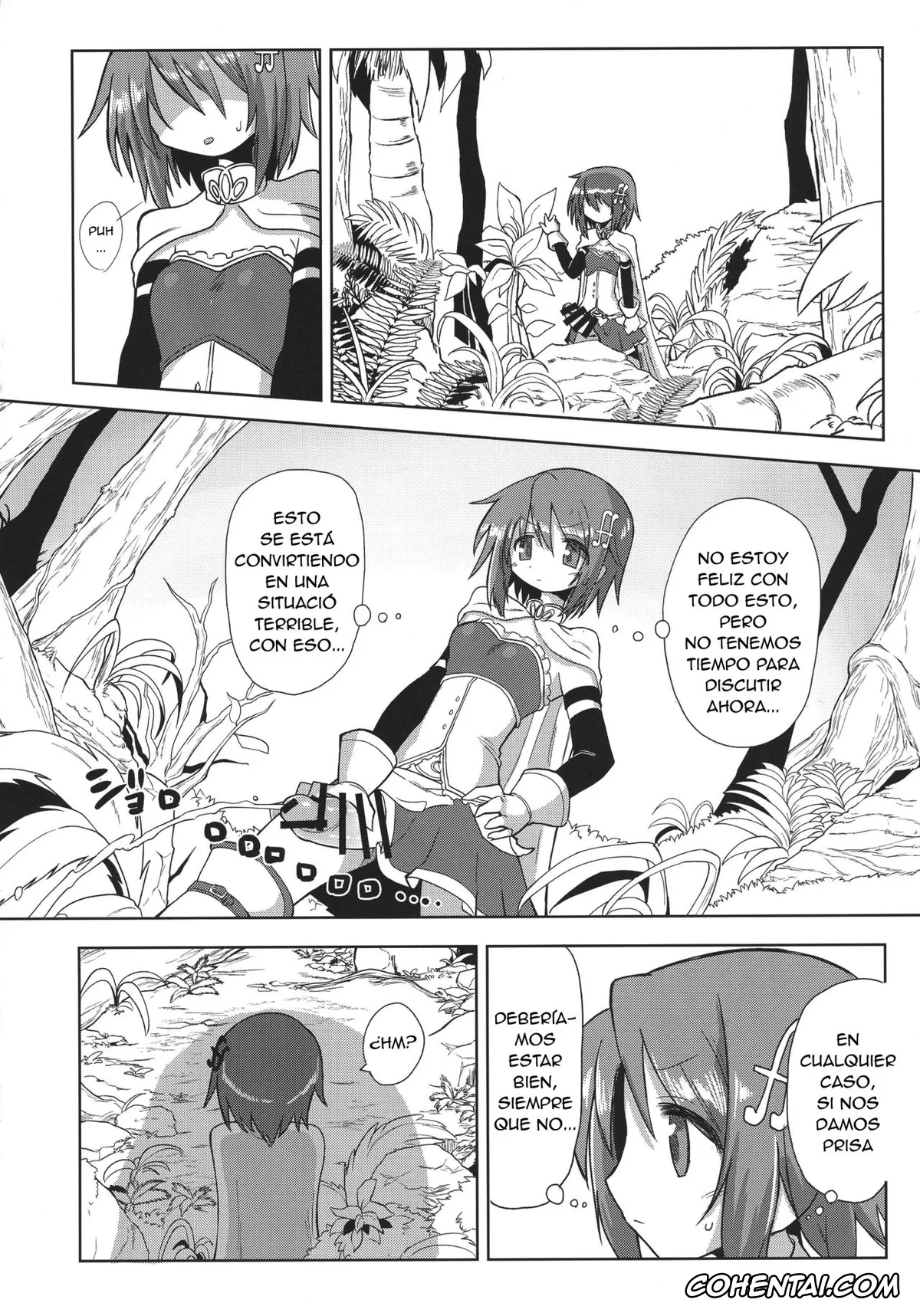 Puella Magi Madoka Magica xxx, Kyouko Sakura xxx, Sayaka Miki xxx, Fellatiosaurus VS Mahou Shoujo Zenpen (Puella Magi Madoka Magica), pagina 16