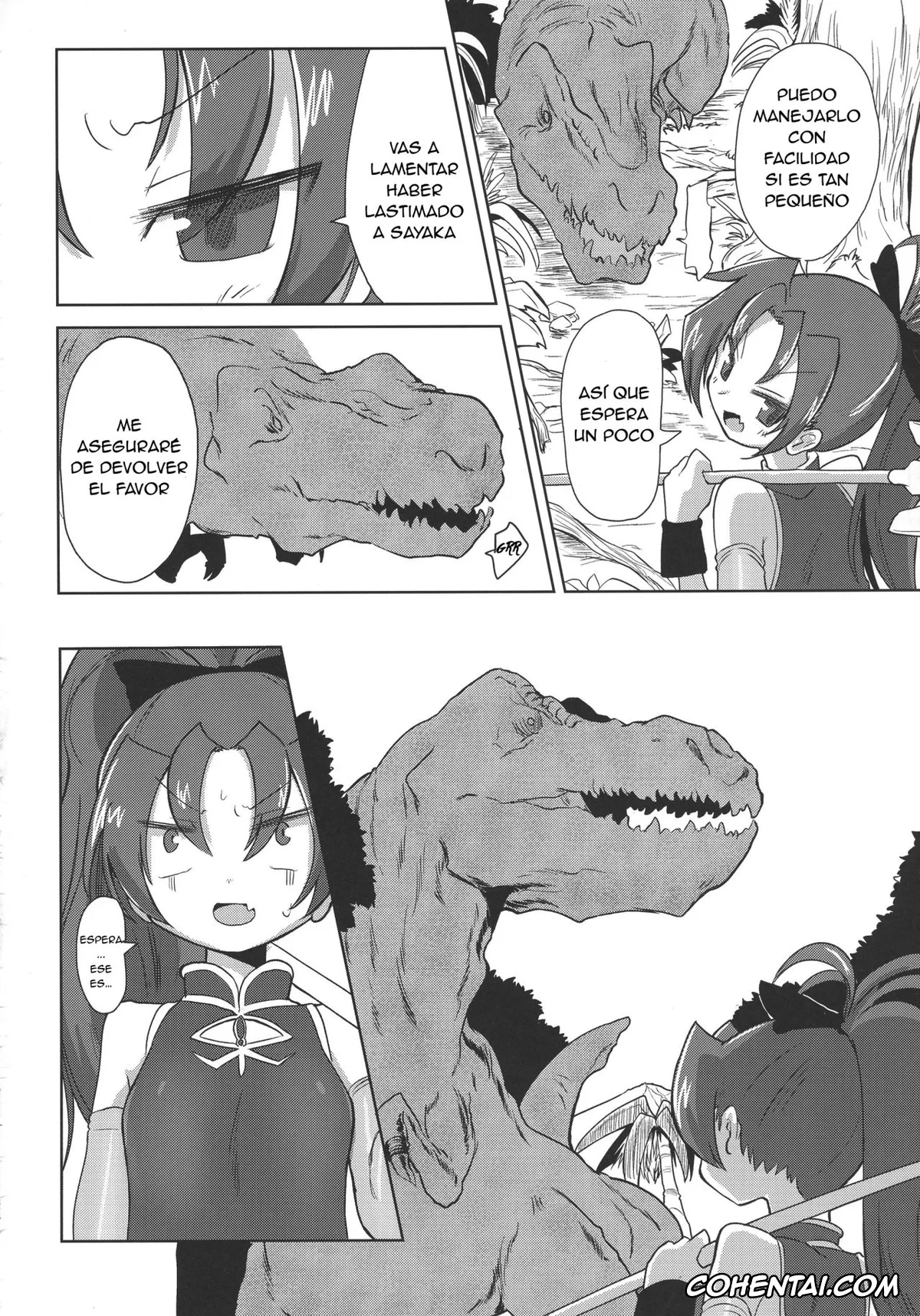 Puella Magi Madoka Magica hentai, Kyouko Sakura hentai, Sayaka Miki hentai, Fellatiosaurus VS Mahou Shoujo Zenpen (Puella Magi Madoka Magica), pagina 24