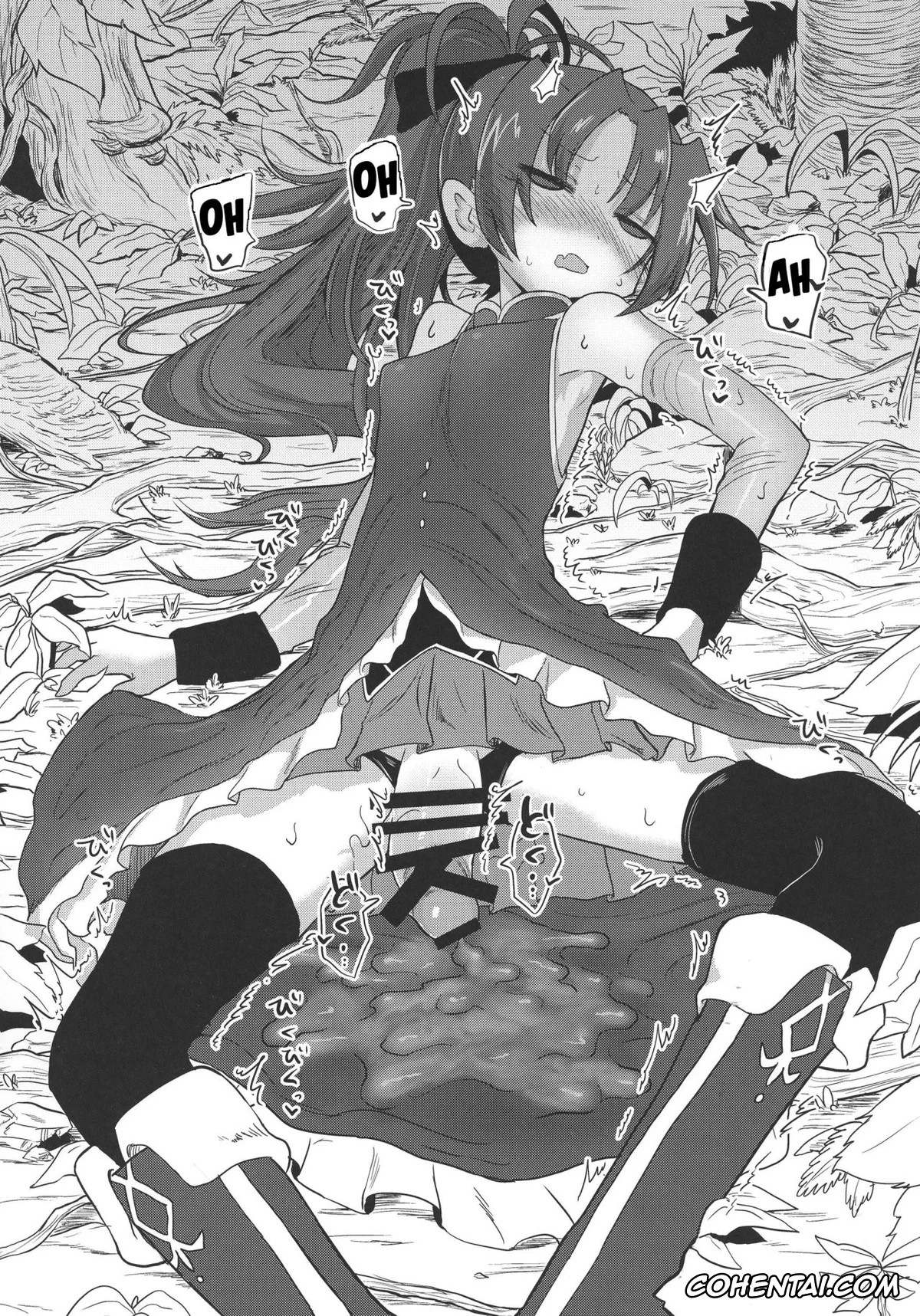 Puella Magi Madoka Magica hentai, Kyouko Sakura hentai, Sayaka Miki hentai, Fellatiosaurus VS Mahou Shoujo Zenpen (Puella Magi Madoka Magica), pagina 30