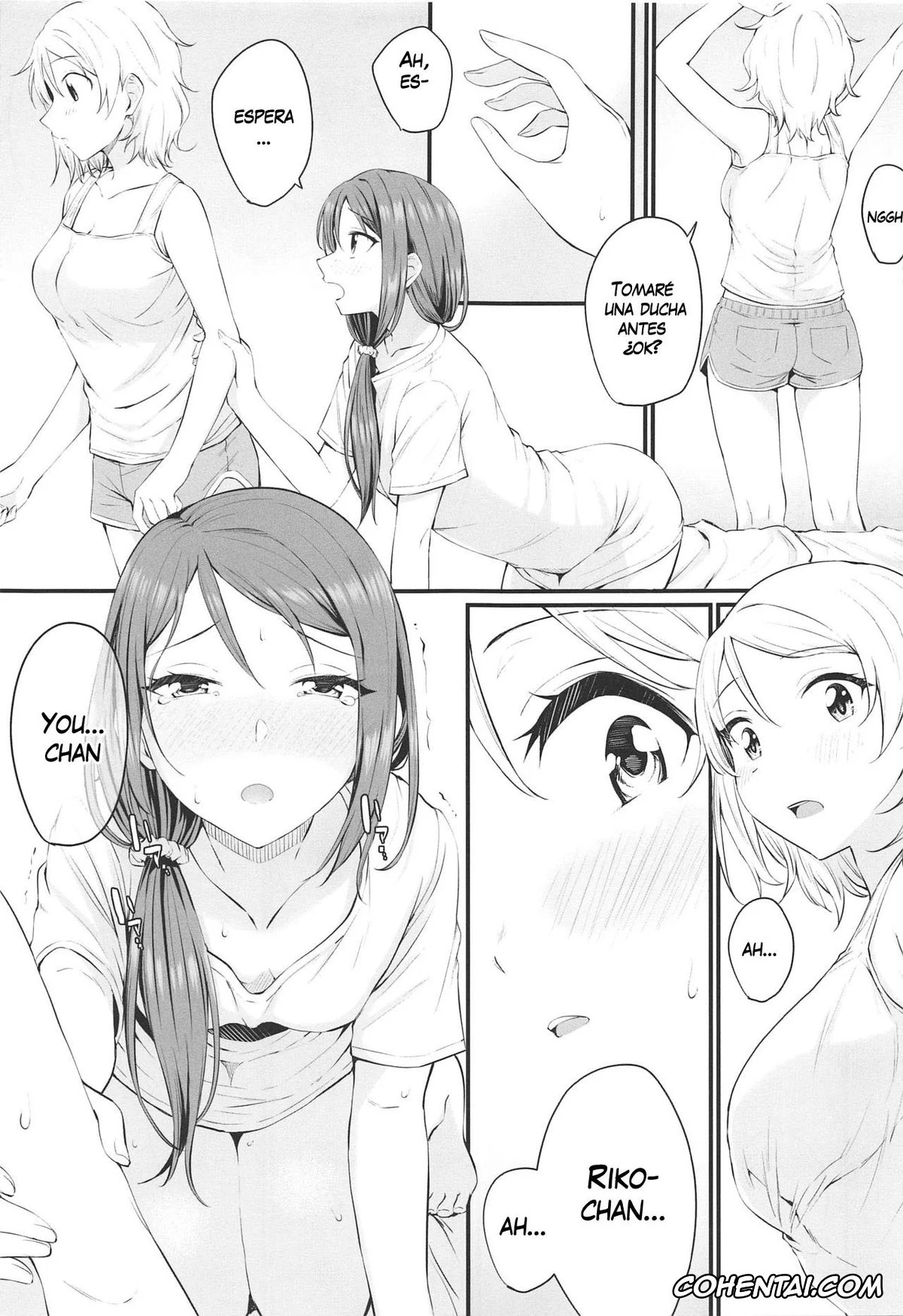 Love Live! Sunshine!! porno, Riko Sakurauchi porno, You Watanabe porno, Yakimochi (A) Symmetry (Love Live! Sunshine!!), pagina 8