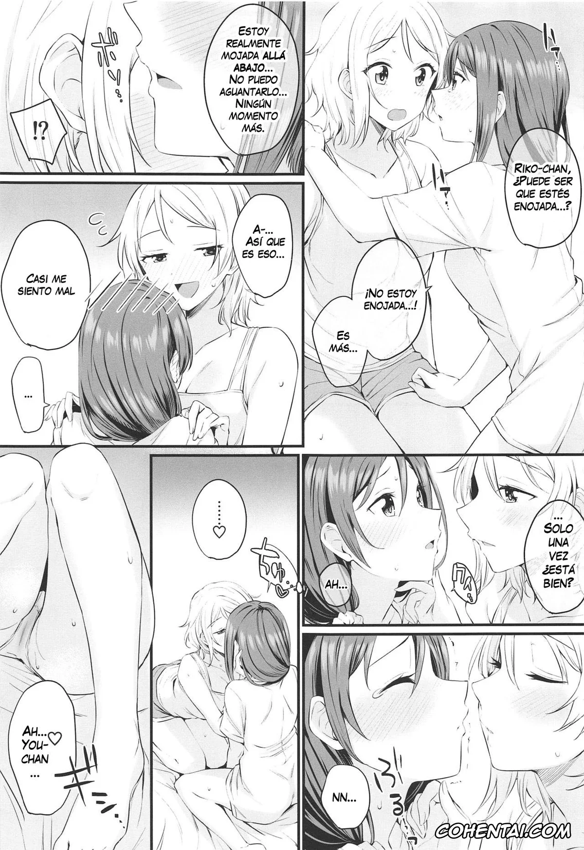 Love Live! Sunshine!! xxx, Riko Sakurauchi xxx, You Watanabe xxx, Yakimochi (A) Symmetry (Love Live! Sunshine!!), pagina 10