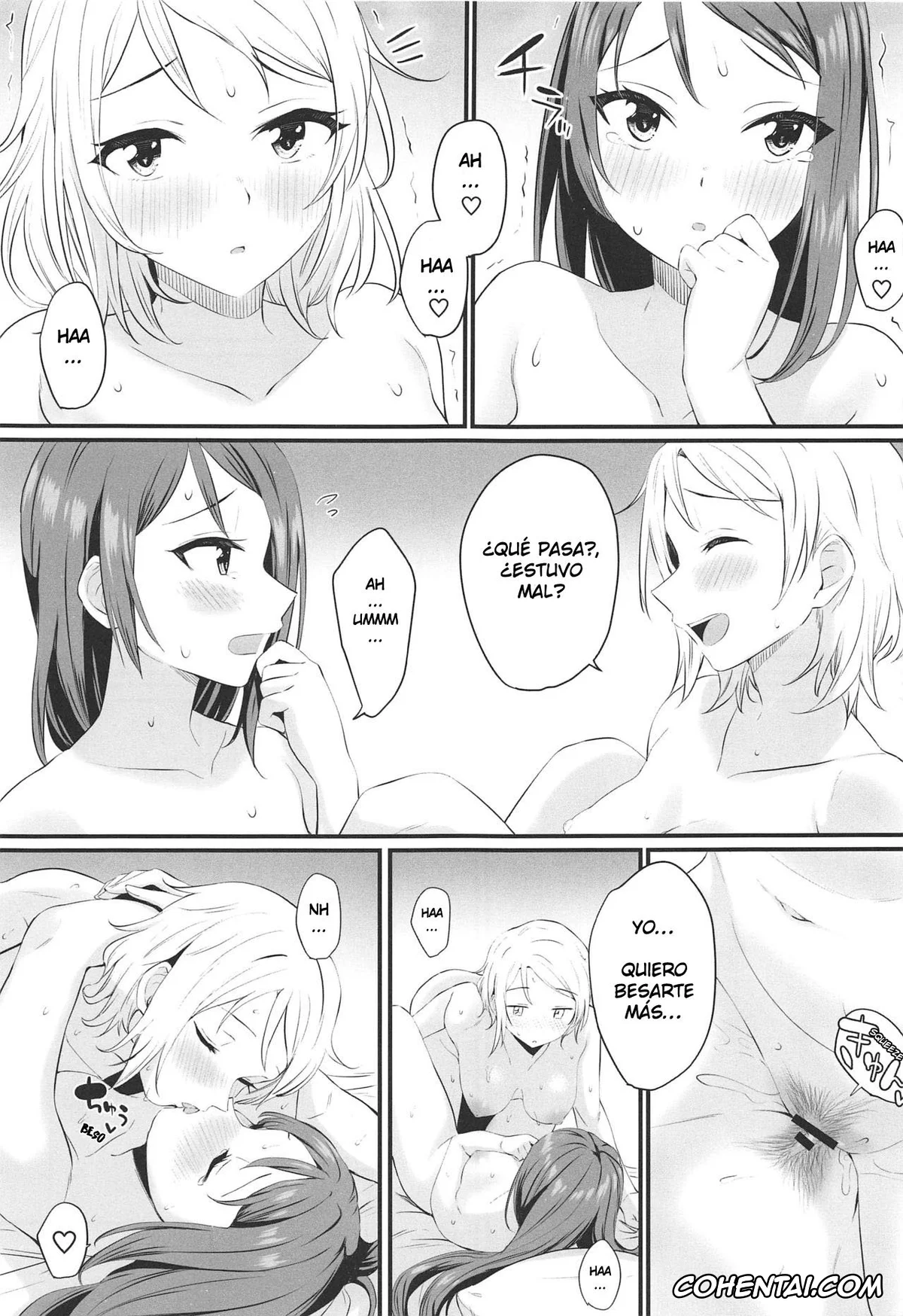Love Live! Sunshine!! hentai, Riko Sakurauchi hentai, You Watanabe hentai, Yakimochi (A) Symmetry (Love Live! Sunshine!!), pagina 24