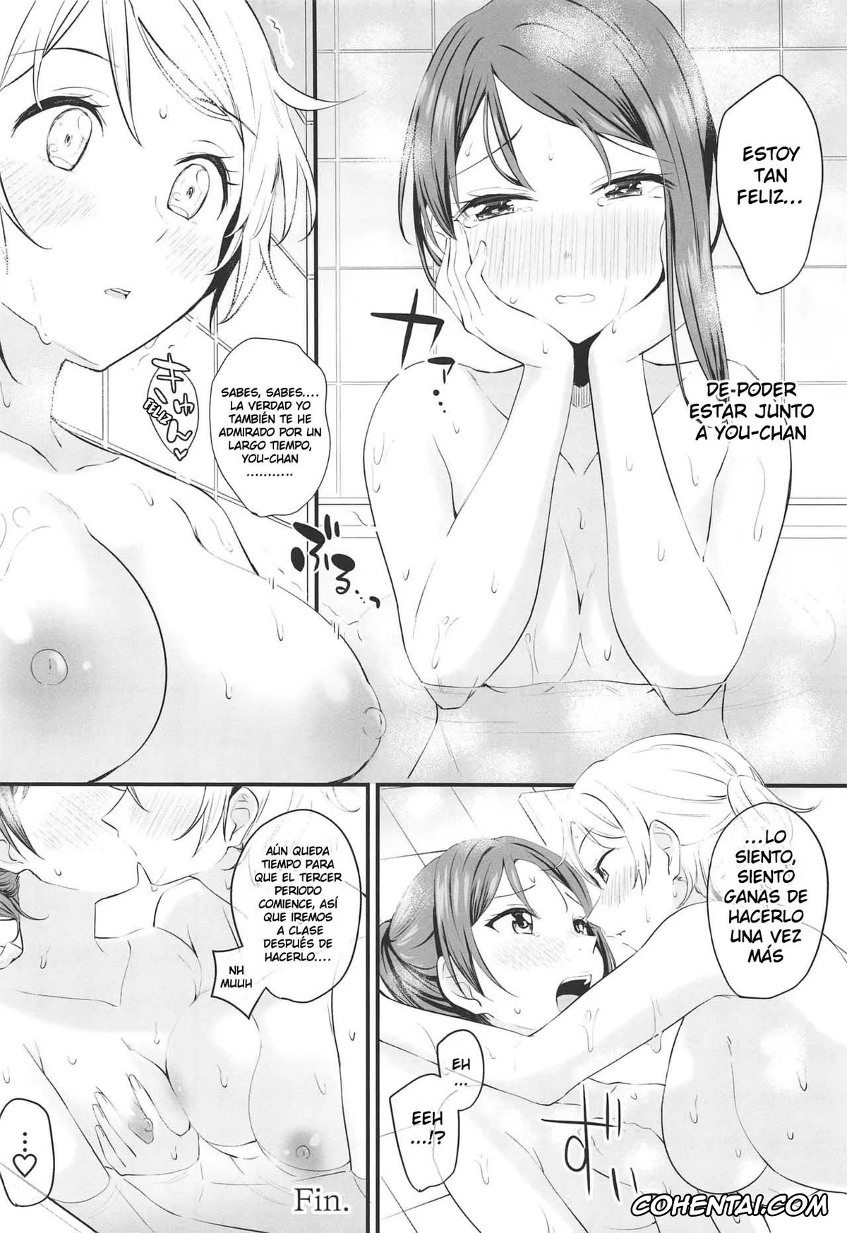 Love Live! Sunshine!! hentai, Riko Sakurauchi hentai, You Watanabe hentai, Yakimochi (A) Symmetry (Love Live! Sunshine!!), pagina 27