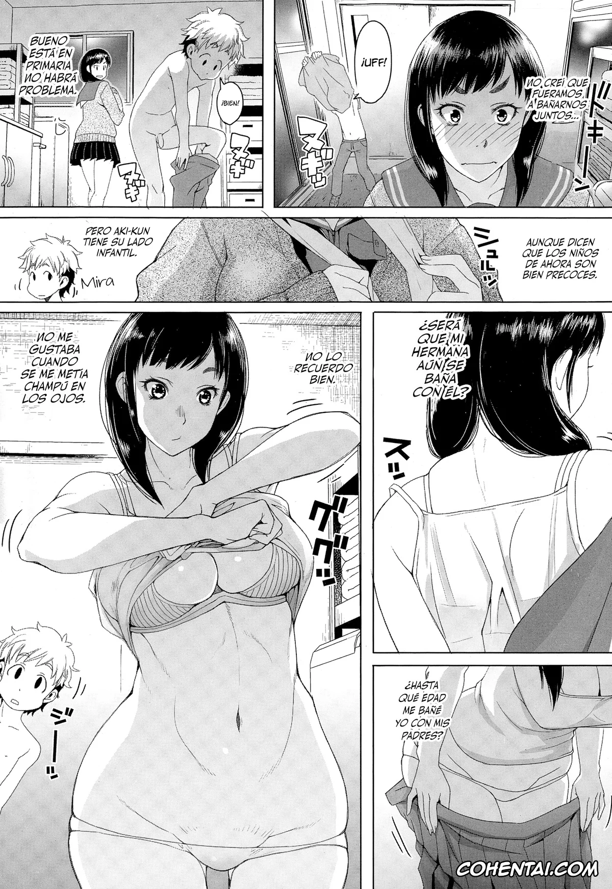 Revistas hentai, COMIC Koh hentai, Joshikousei no Orusuban (COMIC Koh vol.4), pagina 3
