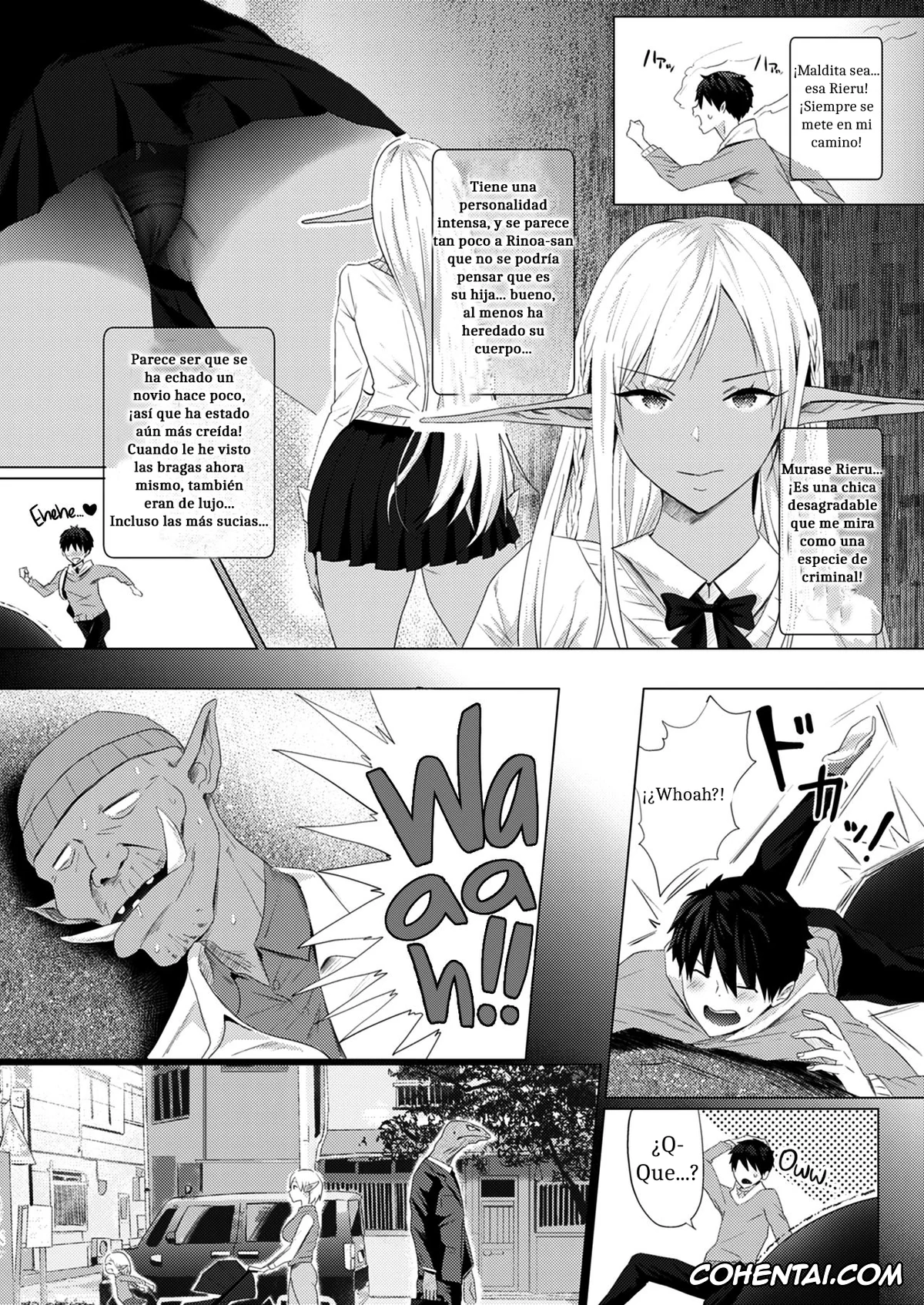 Original xxx, Orc Chinpo o Te ni Ireta! Elf Oyako o Ore Senyou Nama Onaho ni Shitatta www, pagina 4