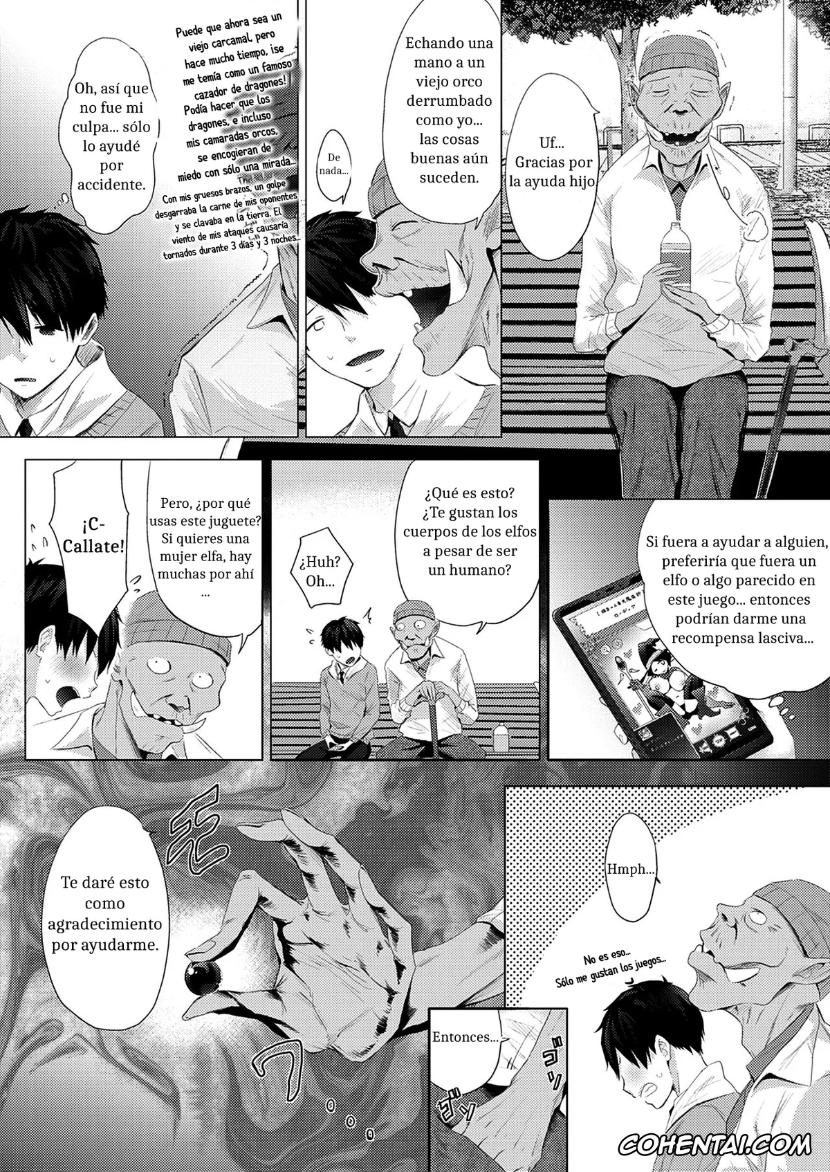 Original porno, Orc Chinpo o Te ni Ireta! Elf Oyako o Ore Senyou Nama Onaho ni Shitatta www, pagina 5