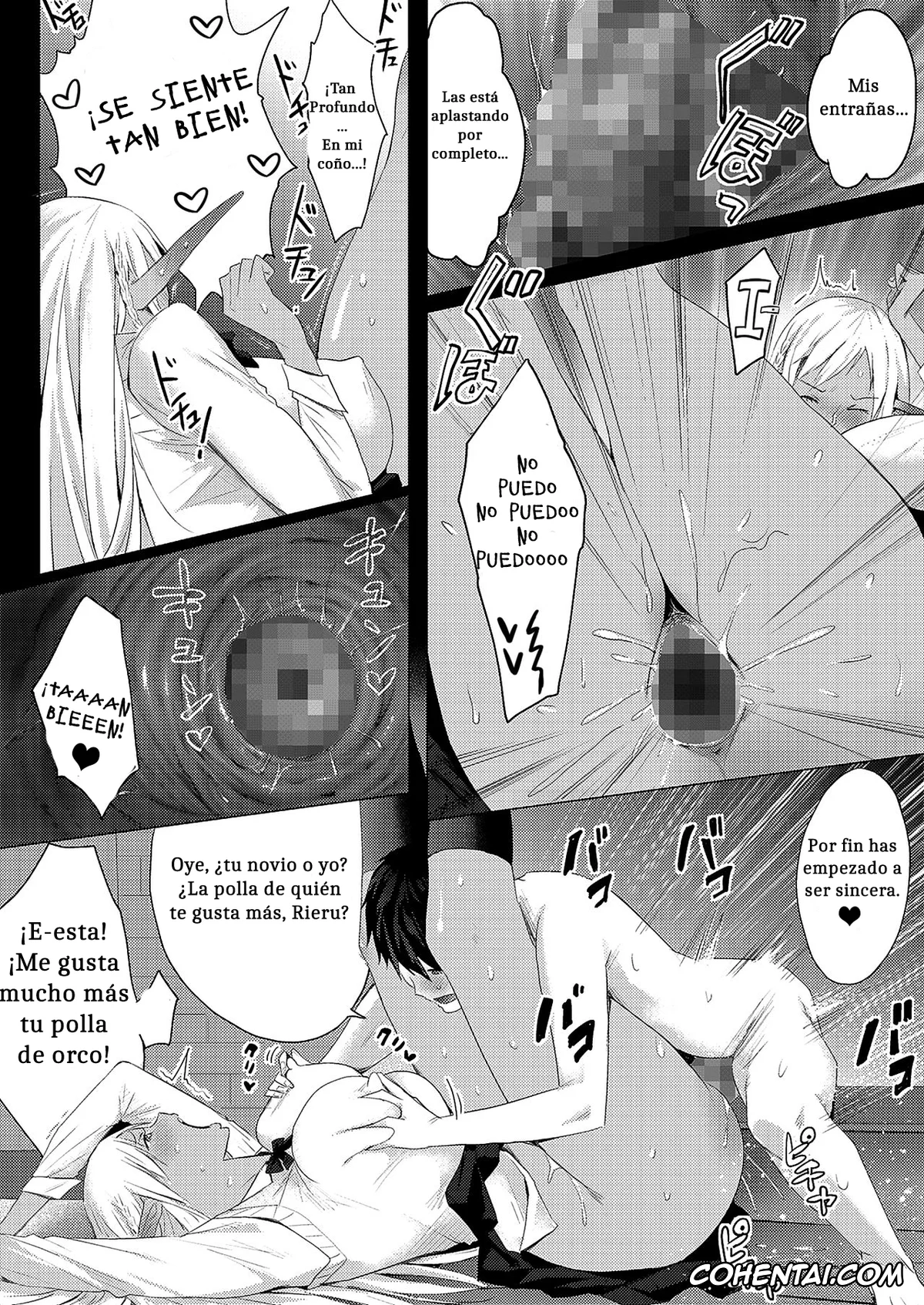 Original porno, Orc Chinpo o Te ni Ireta! Elf Oyako o Ore Senyou Nama Onaho ni Shitatta www, pagina 23