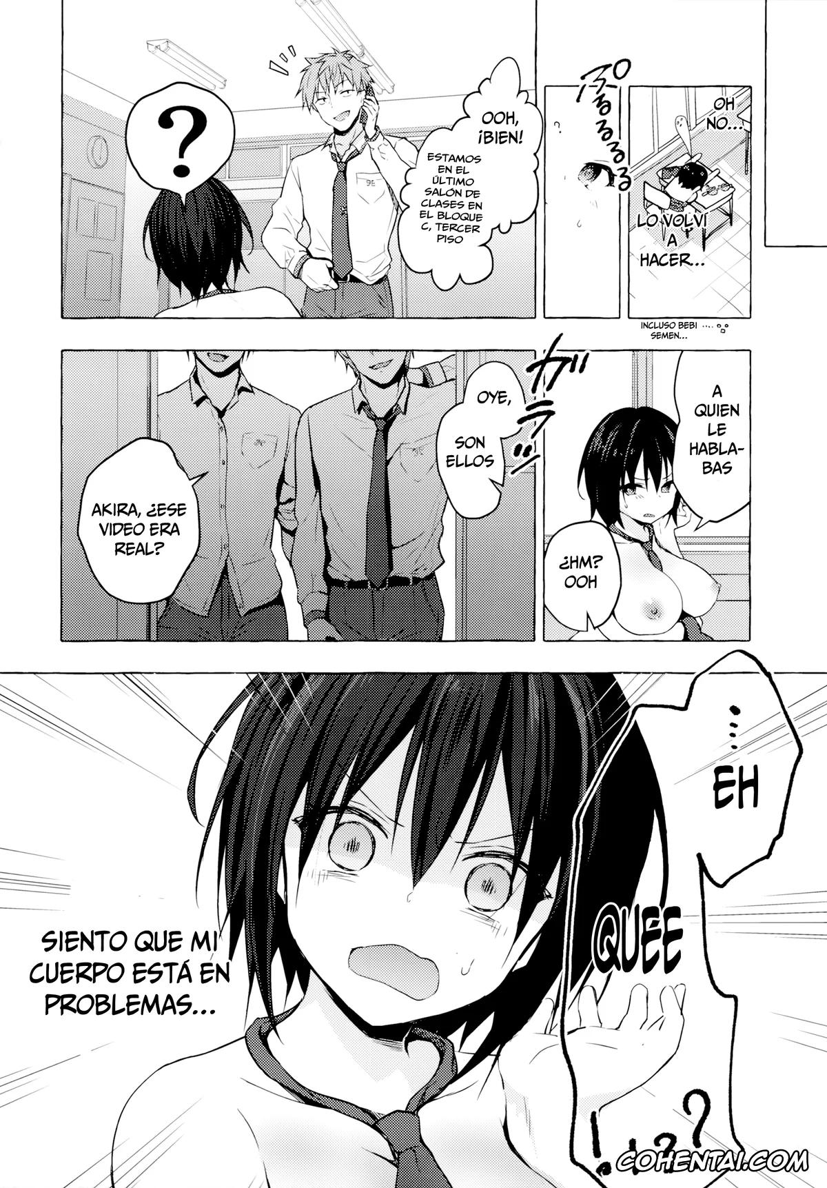 Original hentai, TS Akira-kun no Seiseikatsu 2, pagina 18