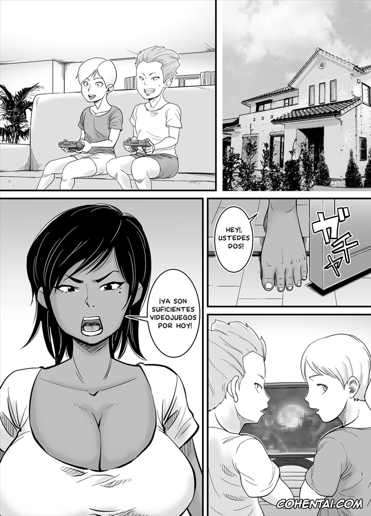 Original xxx, Mama wa Jitsu wa…, pagina 1