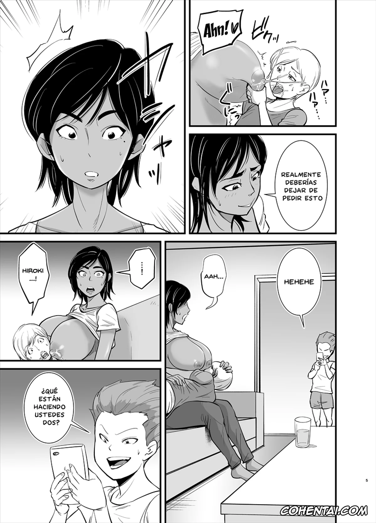 Original porno, Mama wa Jitsu wa…, pagina 5