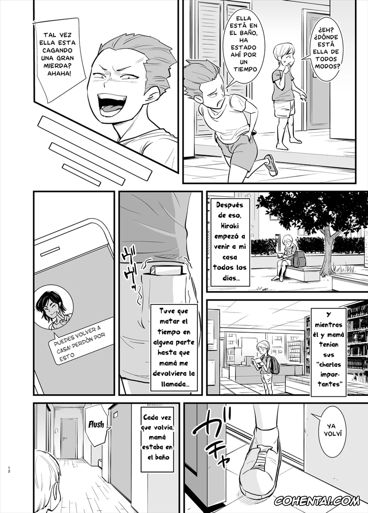 Original hentai, Mama wa Jitsu wa…, pagina 12