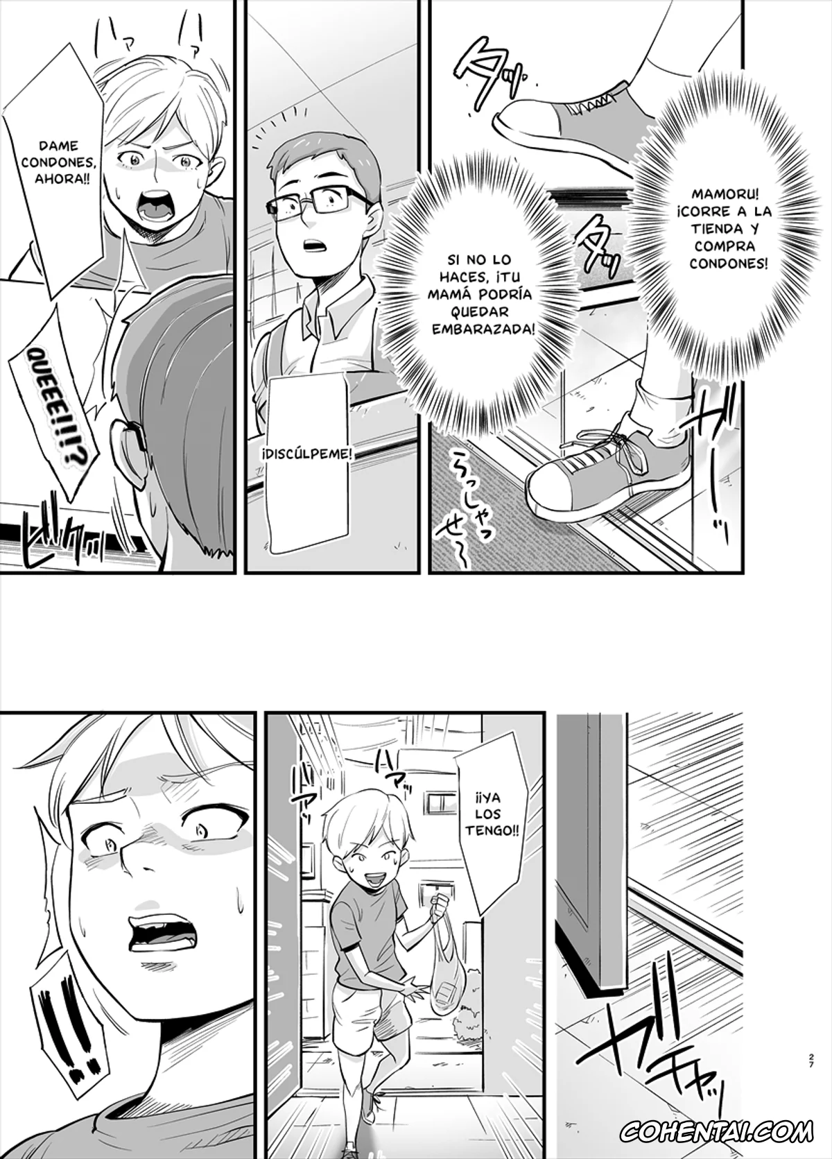 Original hentai, Mama wa Jitsu wa…, pagina 27