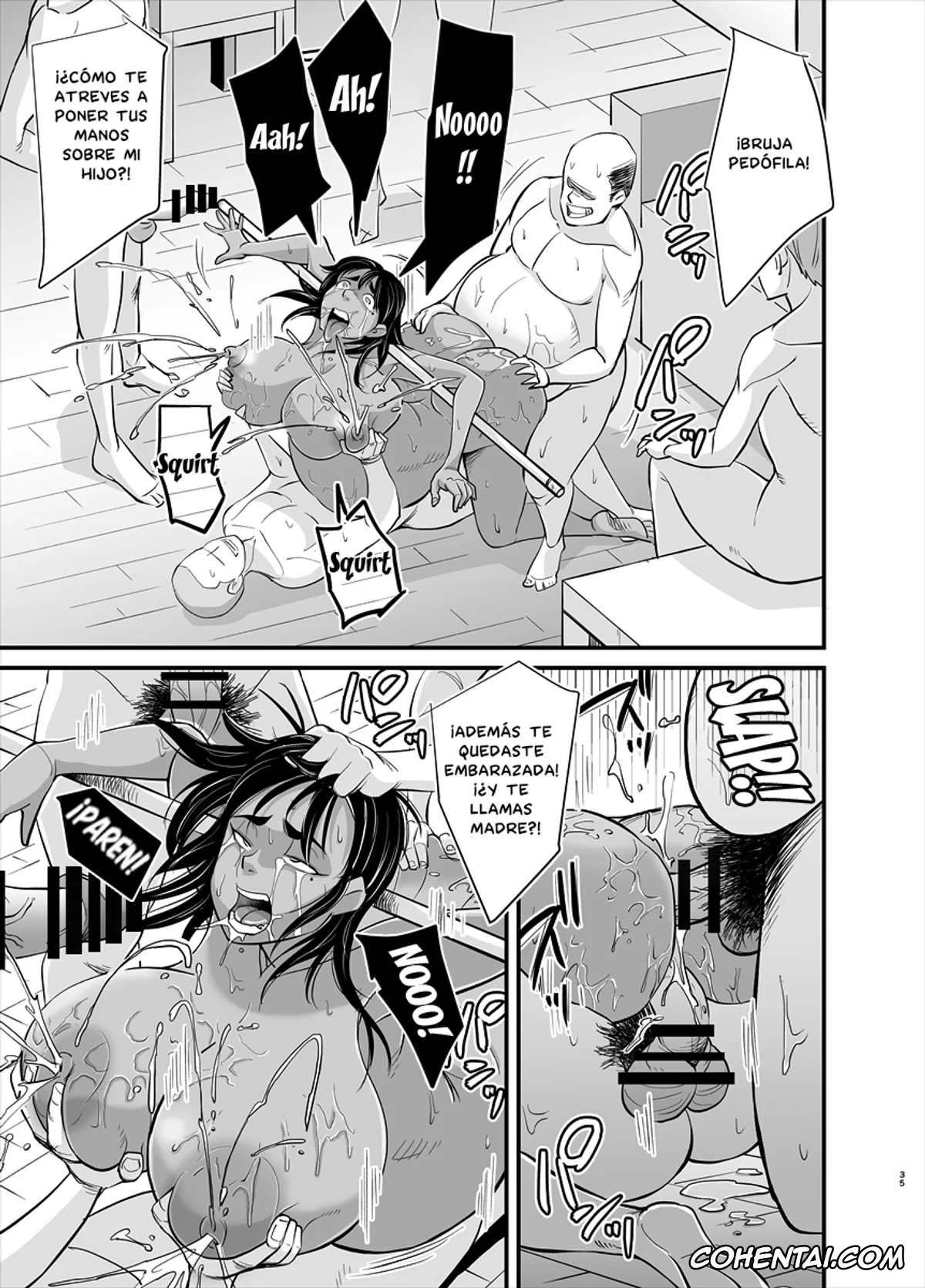 Original porno, Mama wa Jitsu wa…, pagina 35