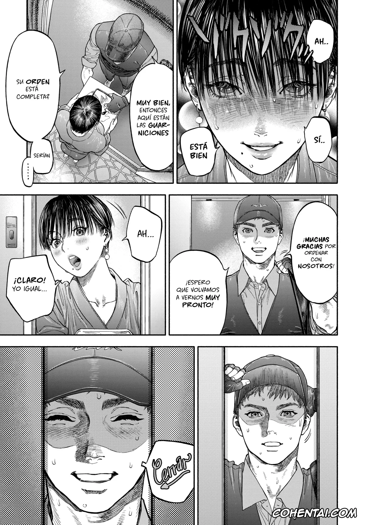 Revistas hentai, COMIC BAVEL hentai, 45-fun de Kare o Todokete – Delivery Love (COMIC BAVEL 2020-12), pagina 9