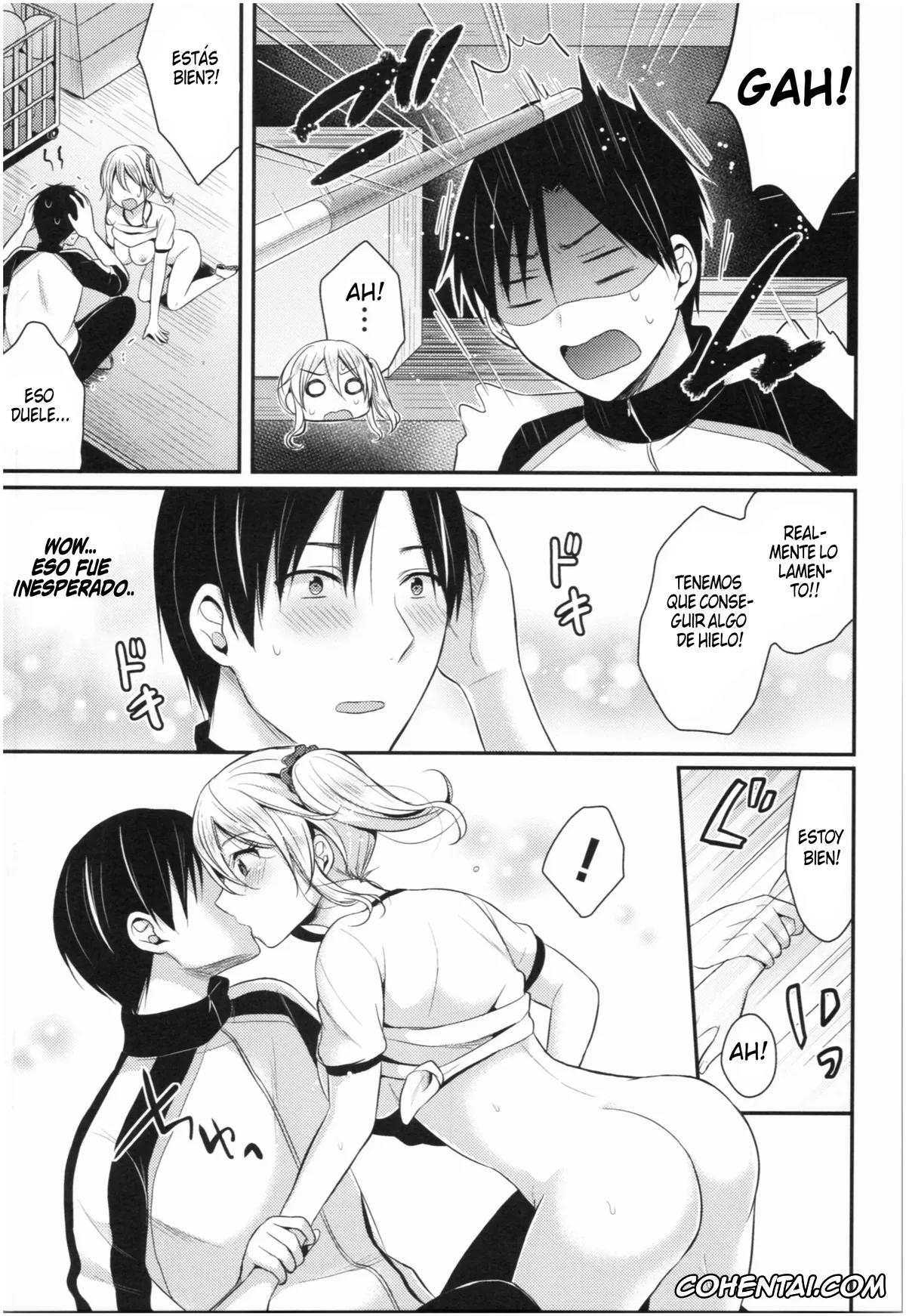 Original porno, Joshi Rikujoubu Harem Training, pagina 20