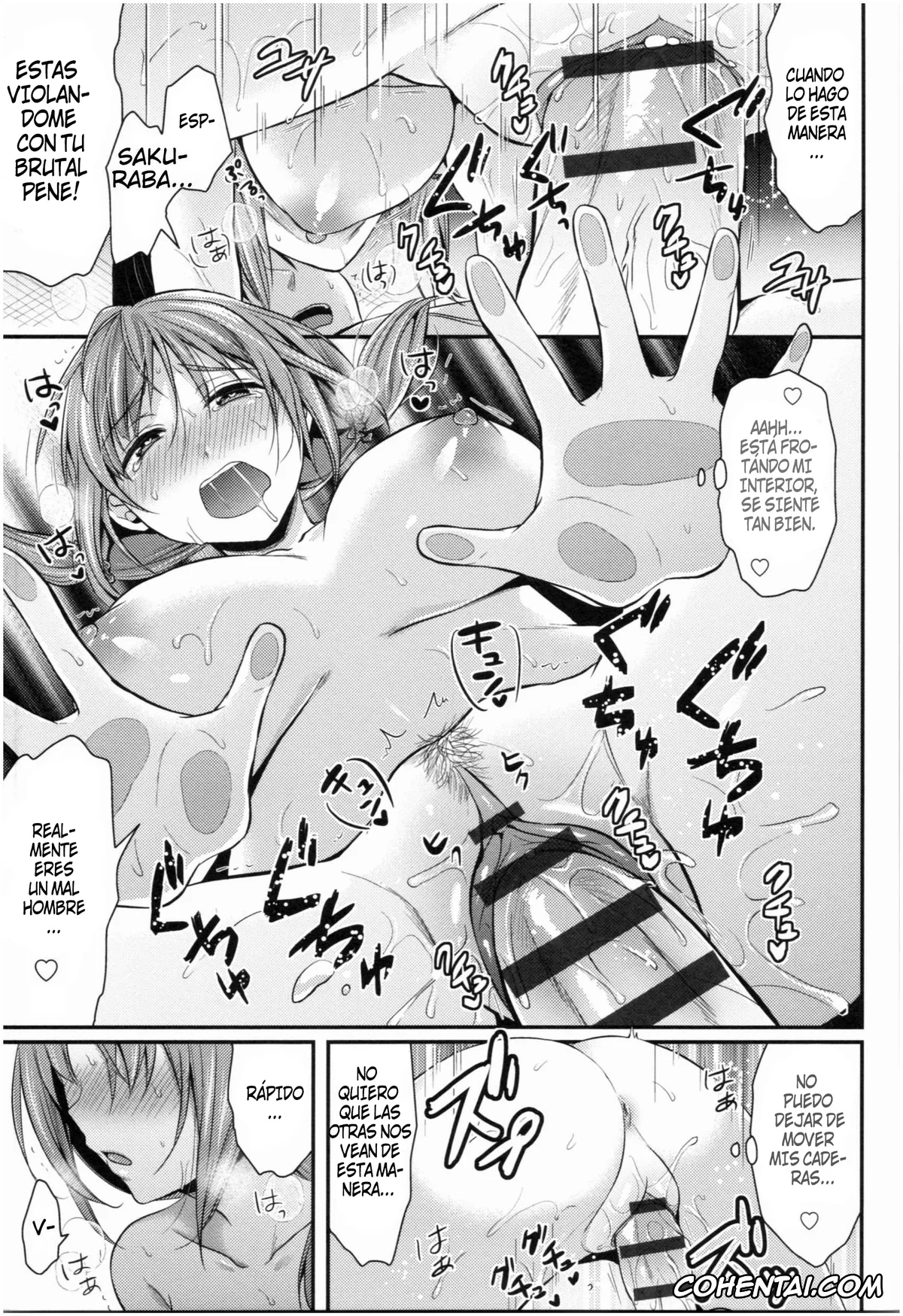 Original hentai, Joshi Rikujoubu Harem Training, pagina 48