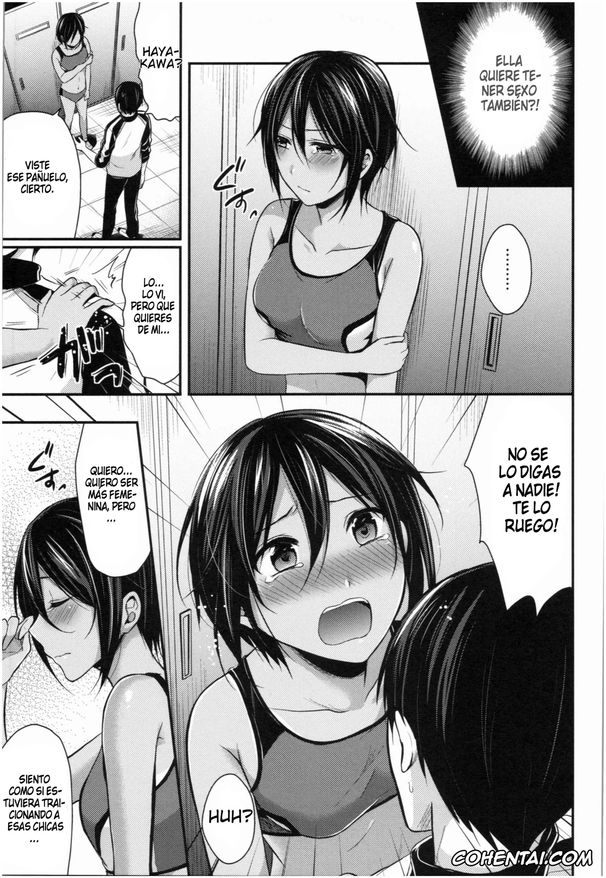 Original hentai, Joshi Rikujoubu Harem Training, pagina 60
