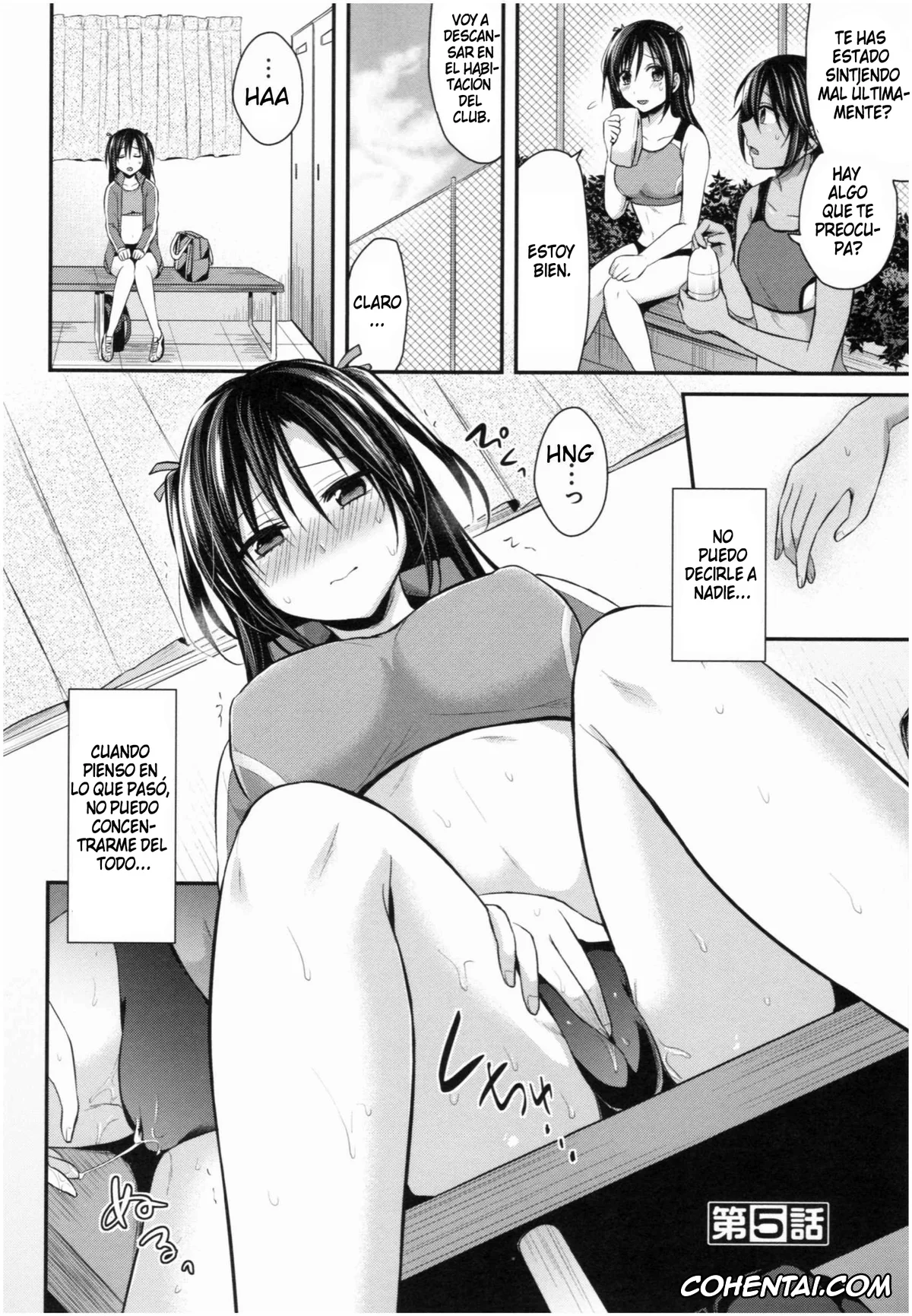 Original hentai, Joshi Rikujoubu Harem Training, pagina 105