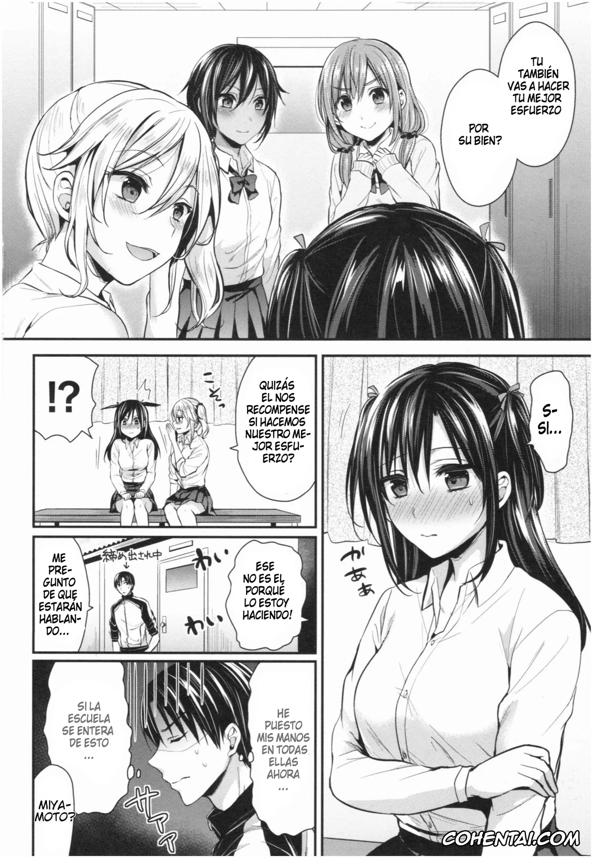 Original hentai, Joshi Rikujoubu Harem Training, pagina 129