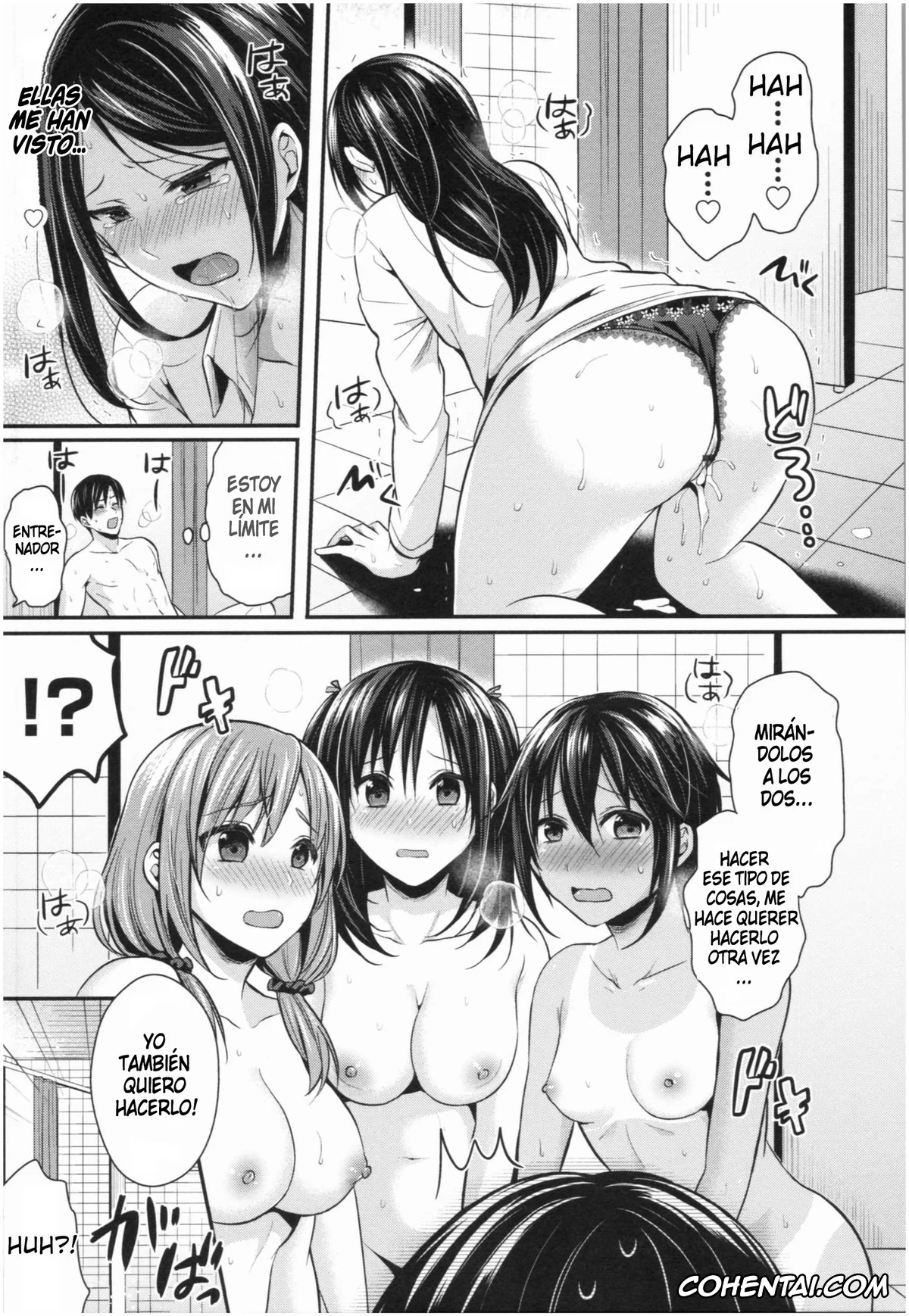 Original hentai, Joshi Rikujoubu Harem Training, pagina 174