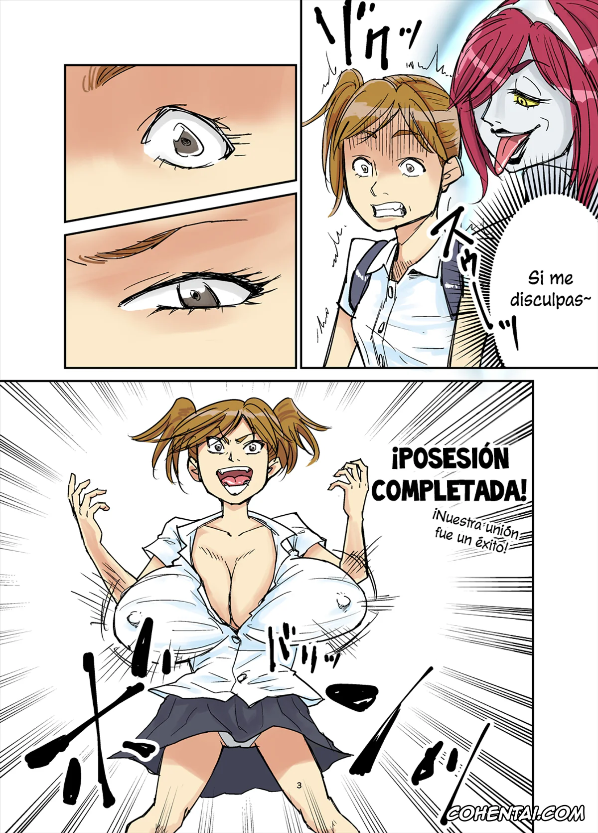 Original hentai, Exorcist, pagina 3