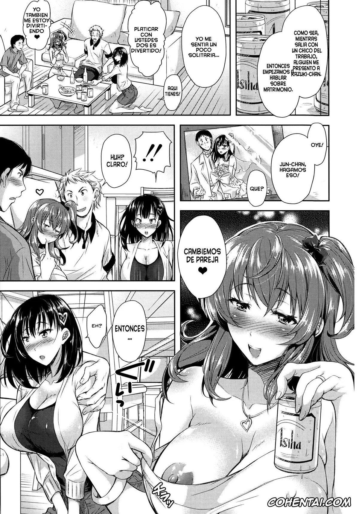 Original porno, Yokumakezuma no Sukebegao, pagina 8