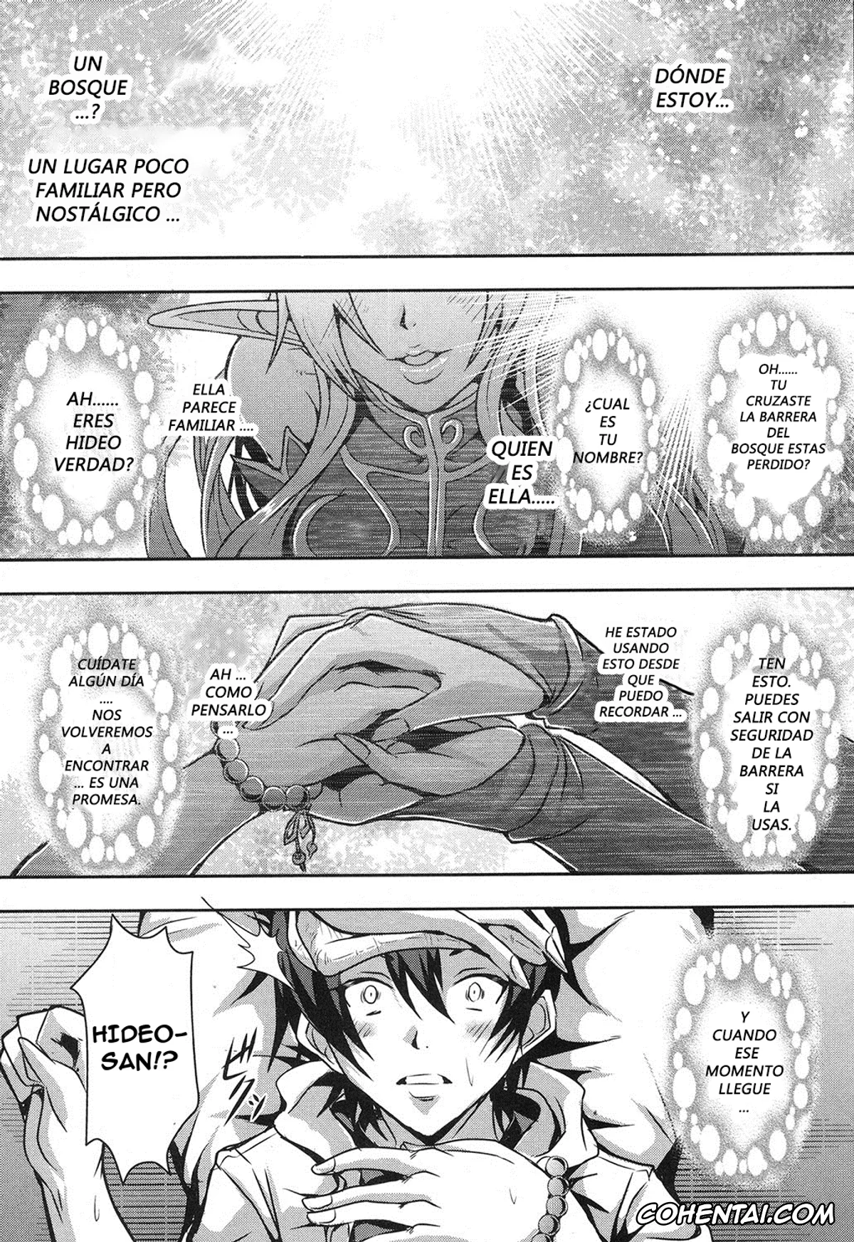 Revistas xxx, COMIC MILF xxx, Elf Harem no Mori to Kozukuri Keiyaku (COMIC MILF 2017-10 Vol. 38), pagina 4
