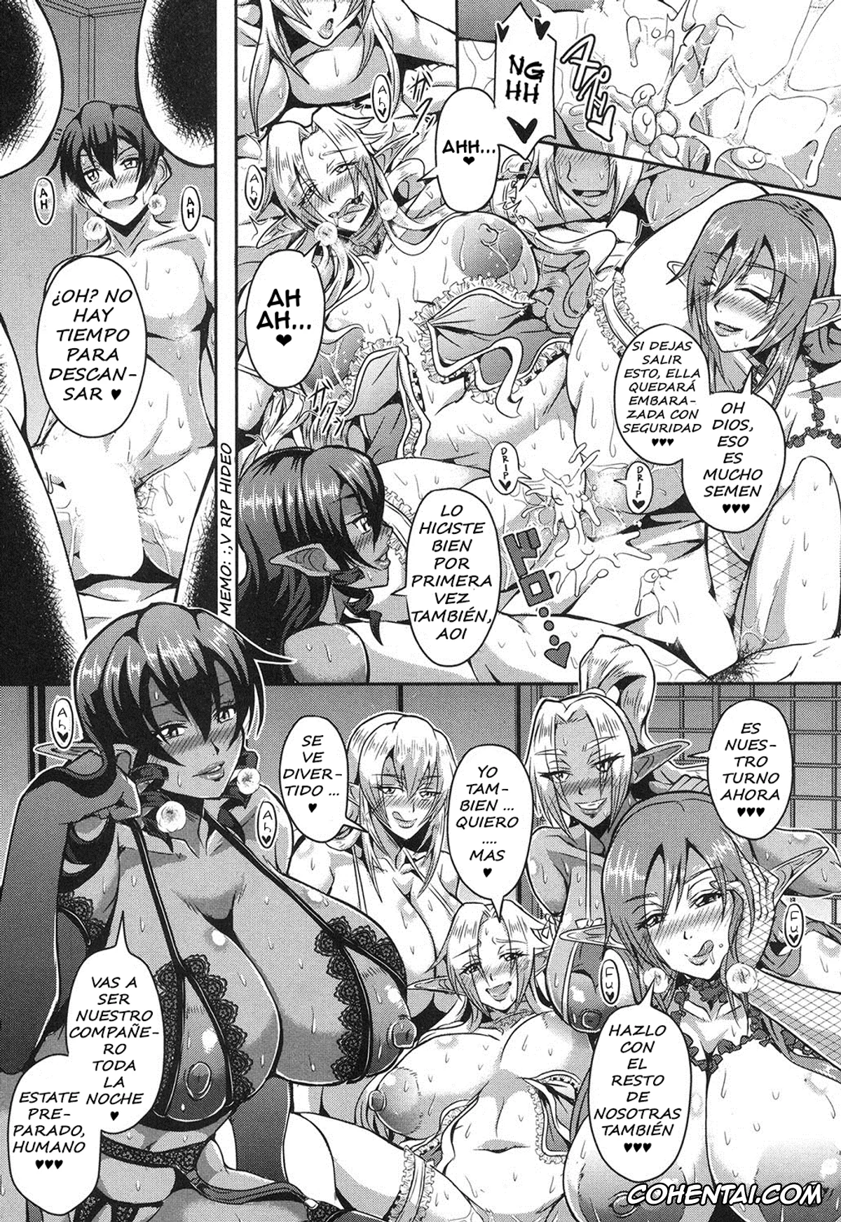 Revistas xxx, COMIC MILF xxx, Elf Harem no Mori to Kozukuri Keiyaku (COMIC MILF 2017-10 Vol. 38), pagina 25