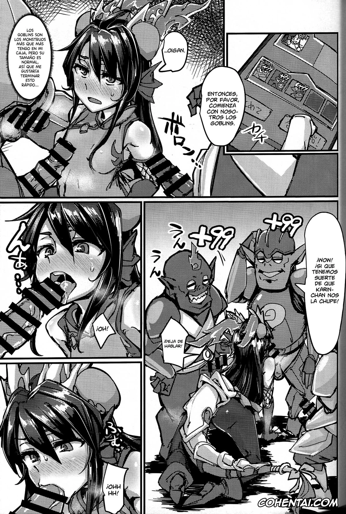 Puzzle And Dragons xxx, Karin xxx, Okuchi to Ketsu kara Plus o Sosogu Hon (Puzzle & Dragons), pagina 4